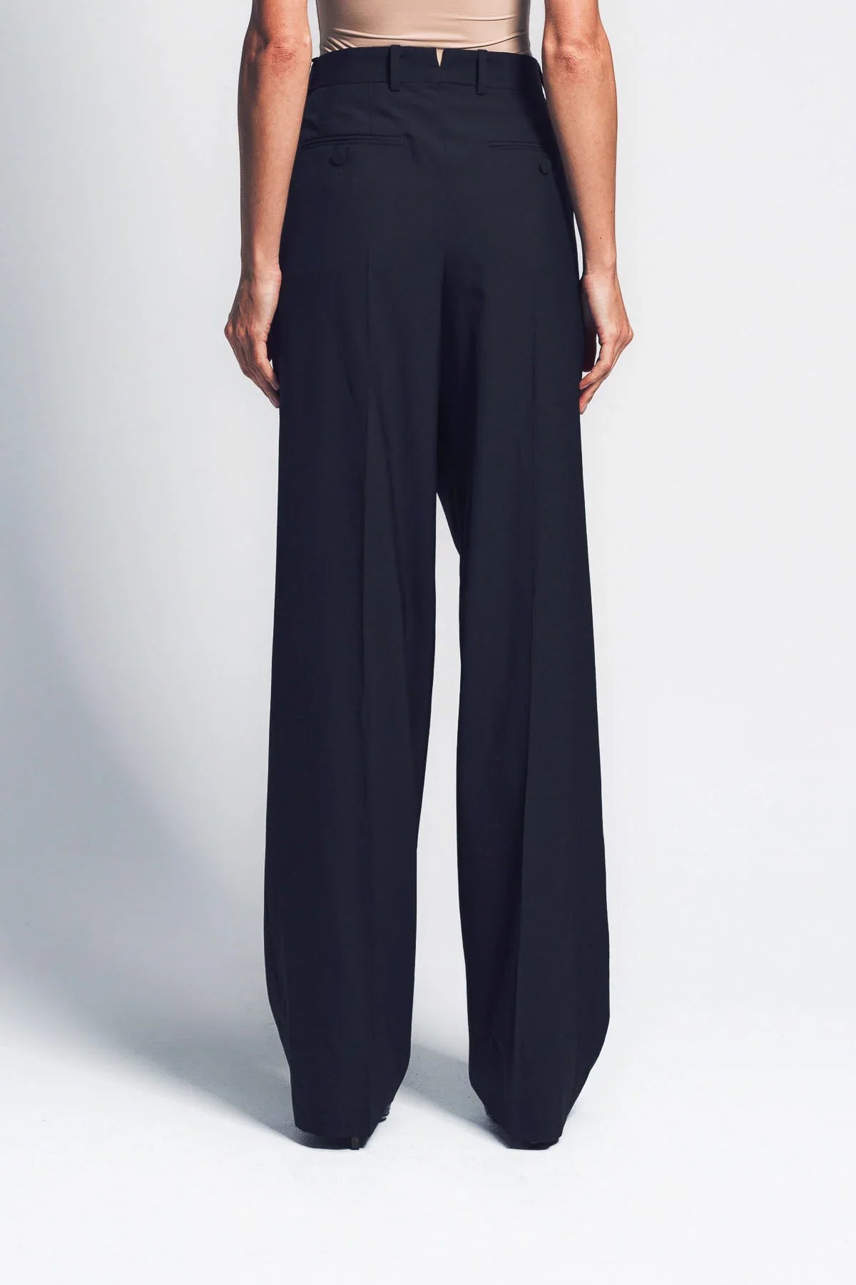 TOM FORD | VIRGIN WOOL PLEATED PANTS