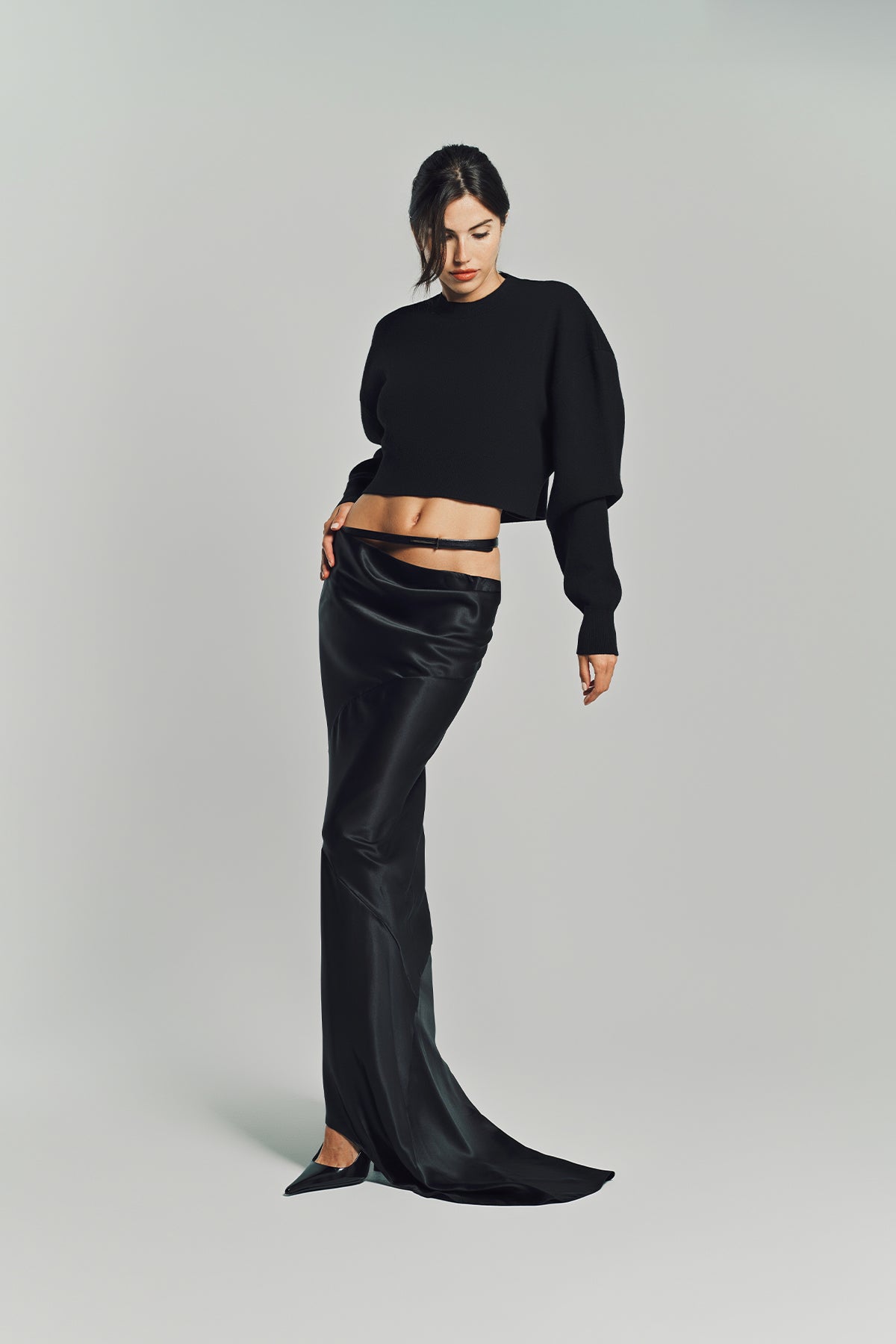 TOM FORD | SILK LONG BIAS SKIRT