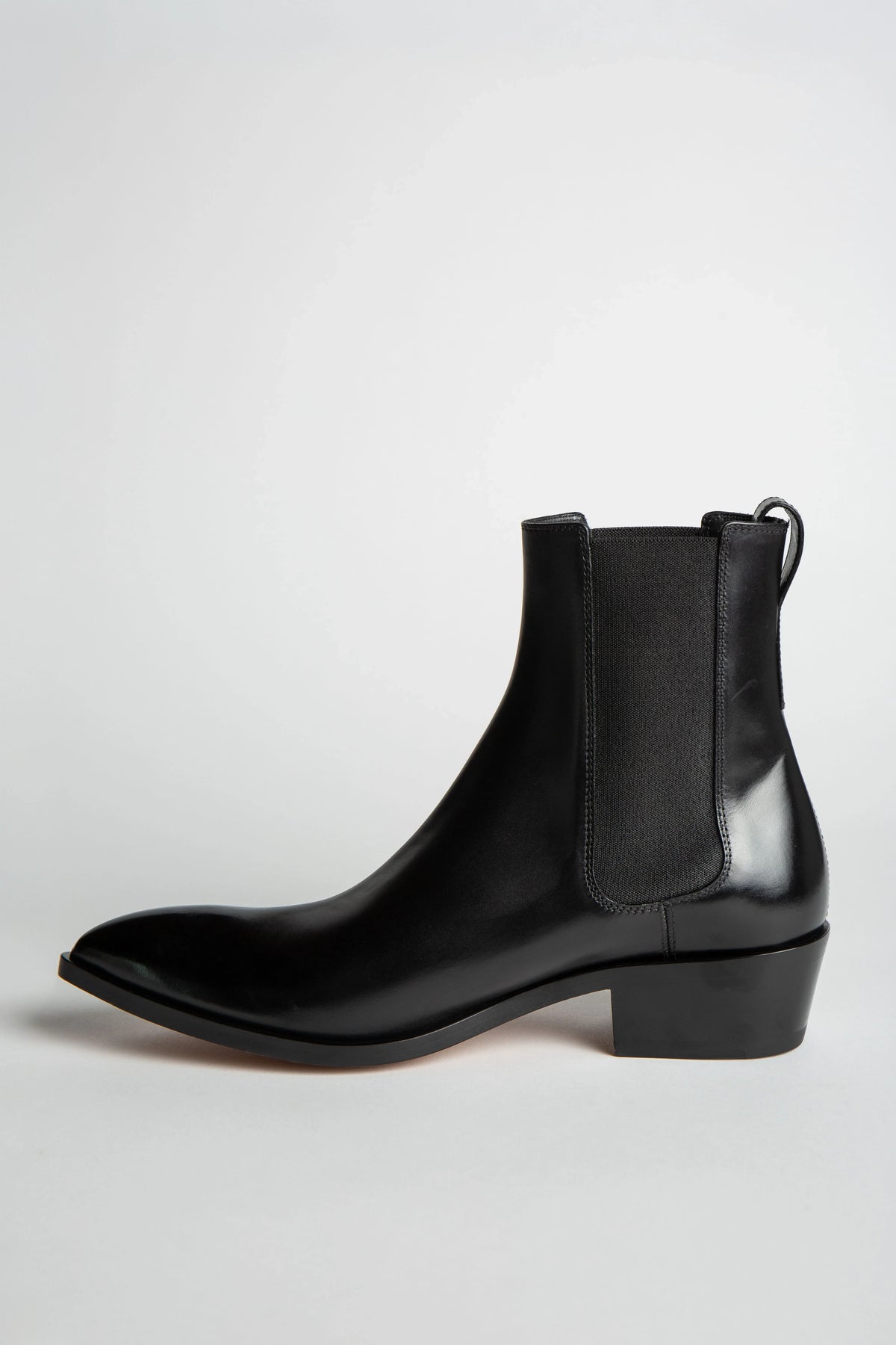 TOM FORD | BURNISHED LEATHER CHELSEA BOOTS