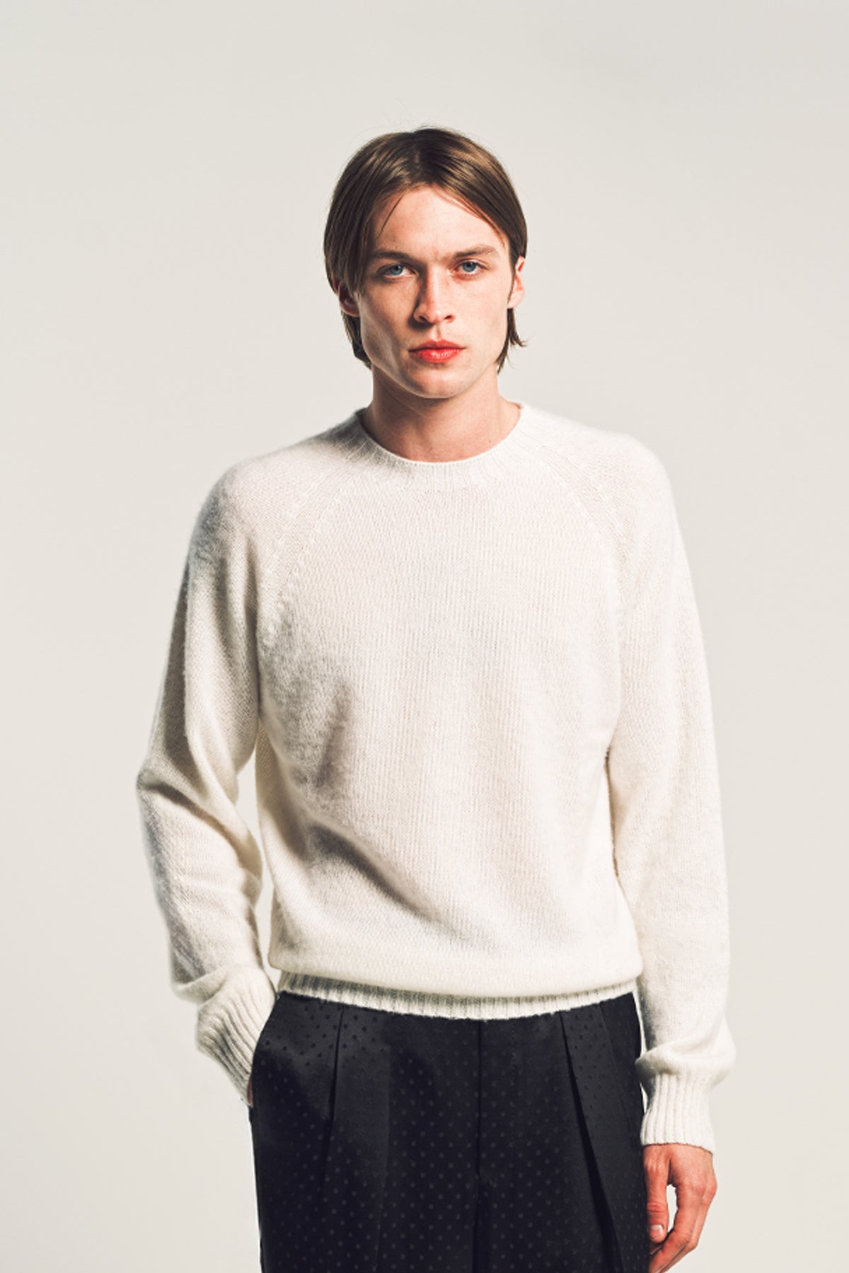 TOM FORD | SCOTTISH TEASEL CASHMERE CREWNECK SWEATER