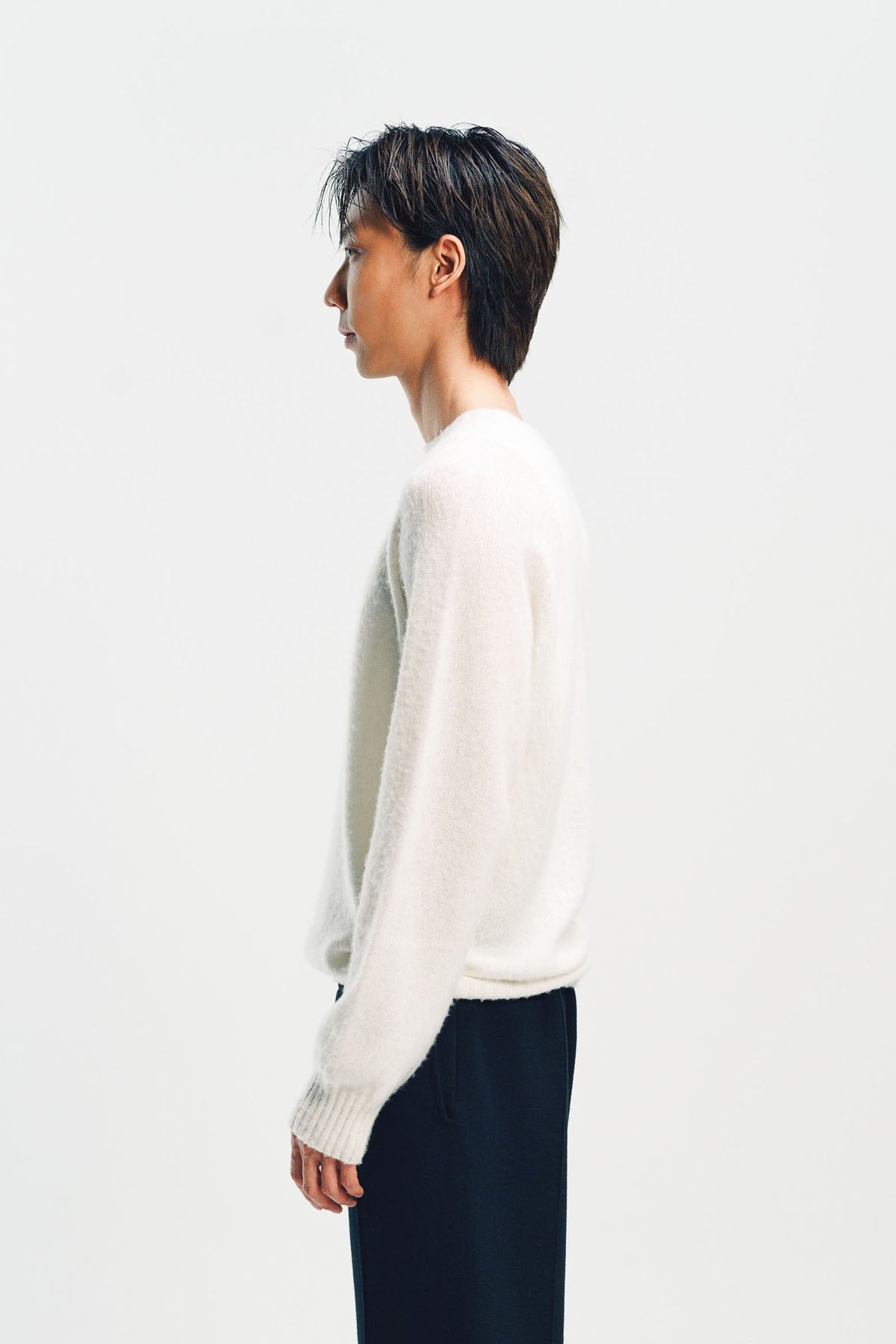 TOM FORD | SCOTTISH TEASEL CASHMERE CREWNECK SWEATER