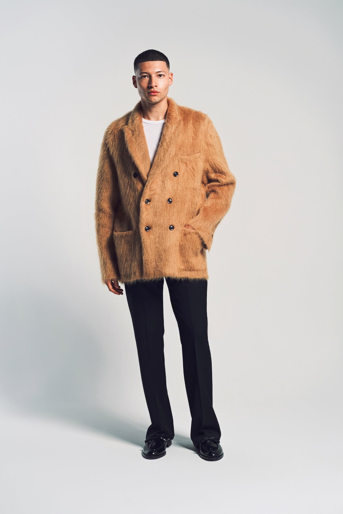 TOM FORD | MOHAIR DOUBLE BREASTED JACKET