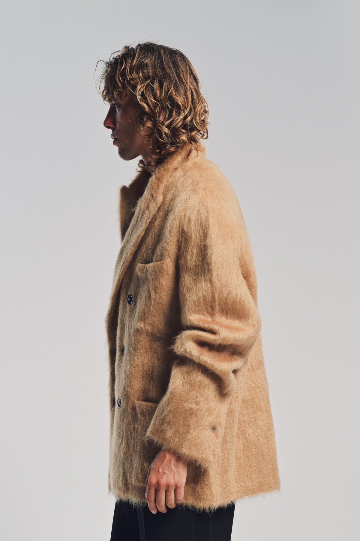 TOM FORD | MOHAIR DOUBLE BREASTED JACKET