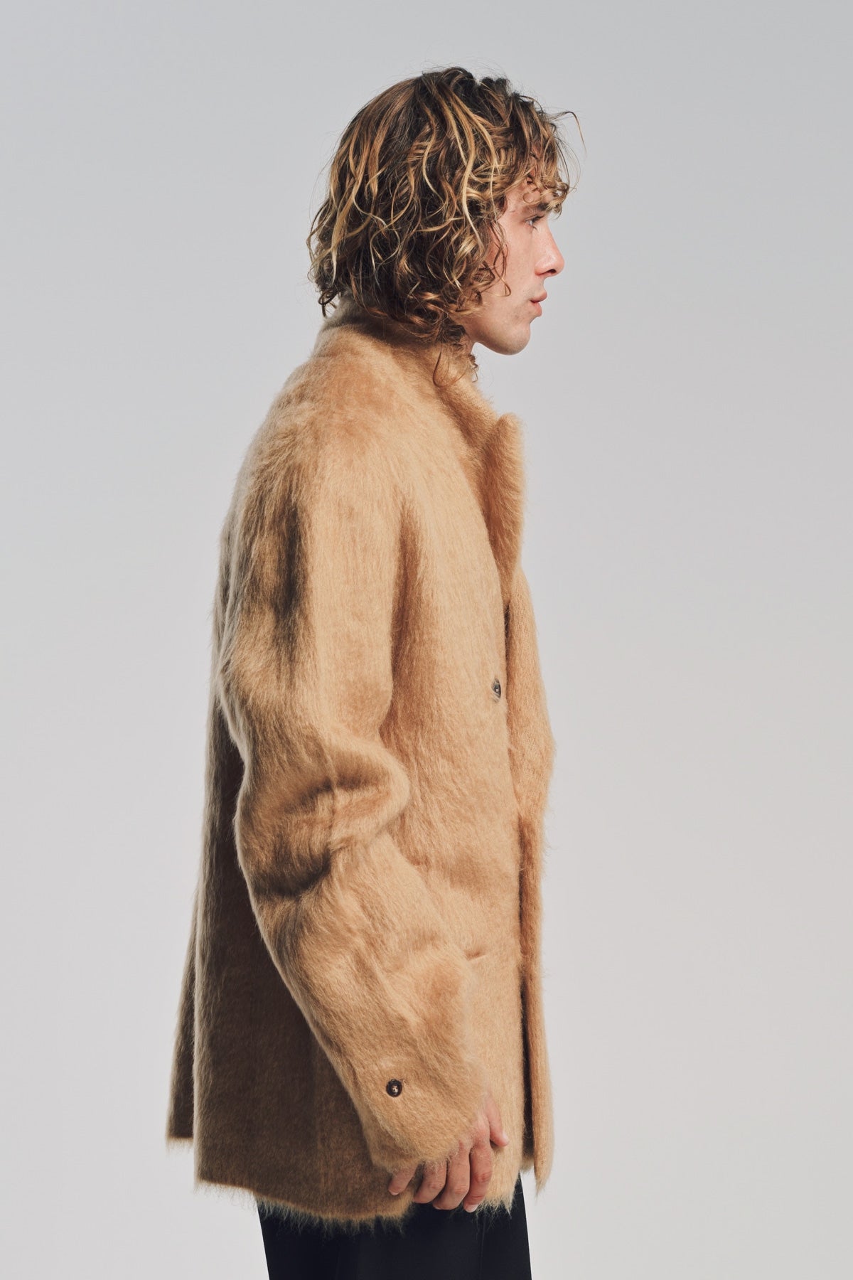 TOM FORD | MOHAIR DOUBLE BREASTED JACKET