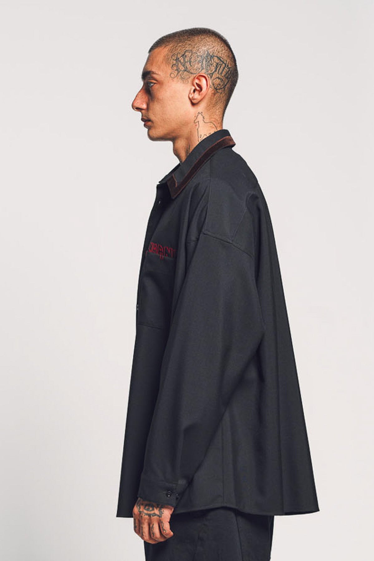 MARNI | TROPICAL WOOL LONG SLEEVE SHIRT