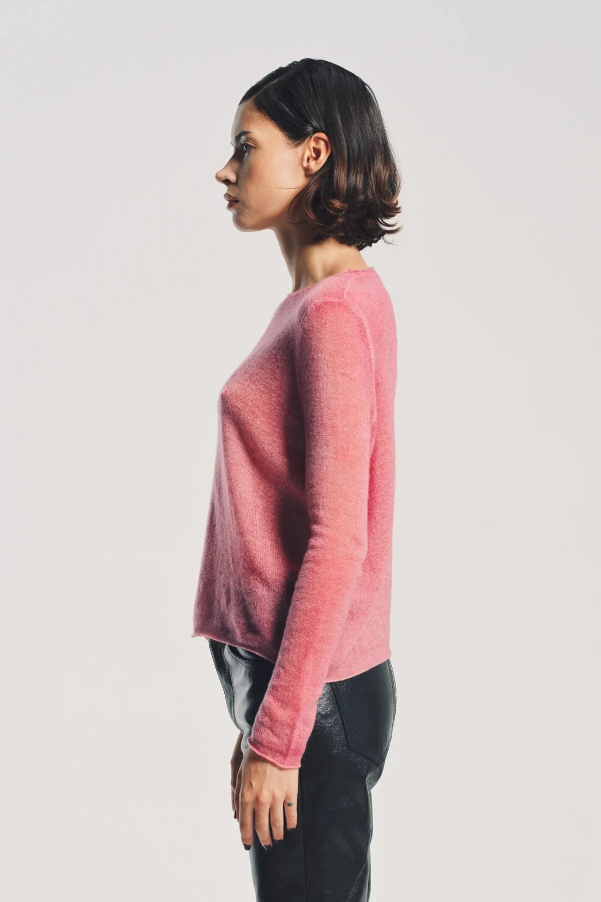 AVANT TOI | PAINTED OFF GAUGE SWEATER