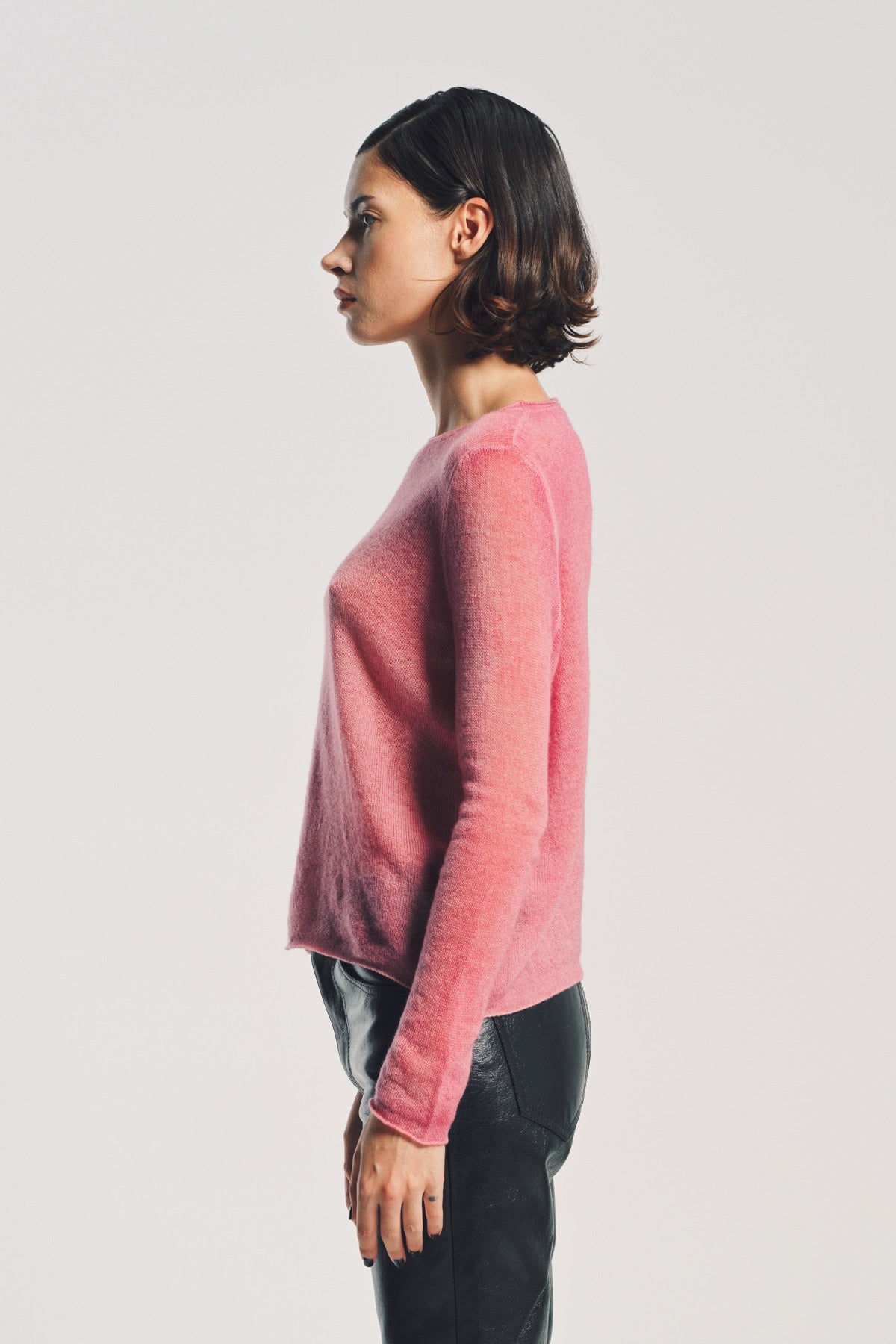 AVANT TOI | PAINTED OFF GAUGE SWEATER