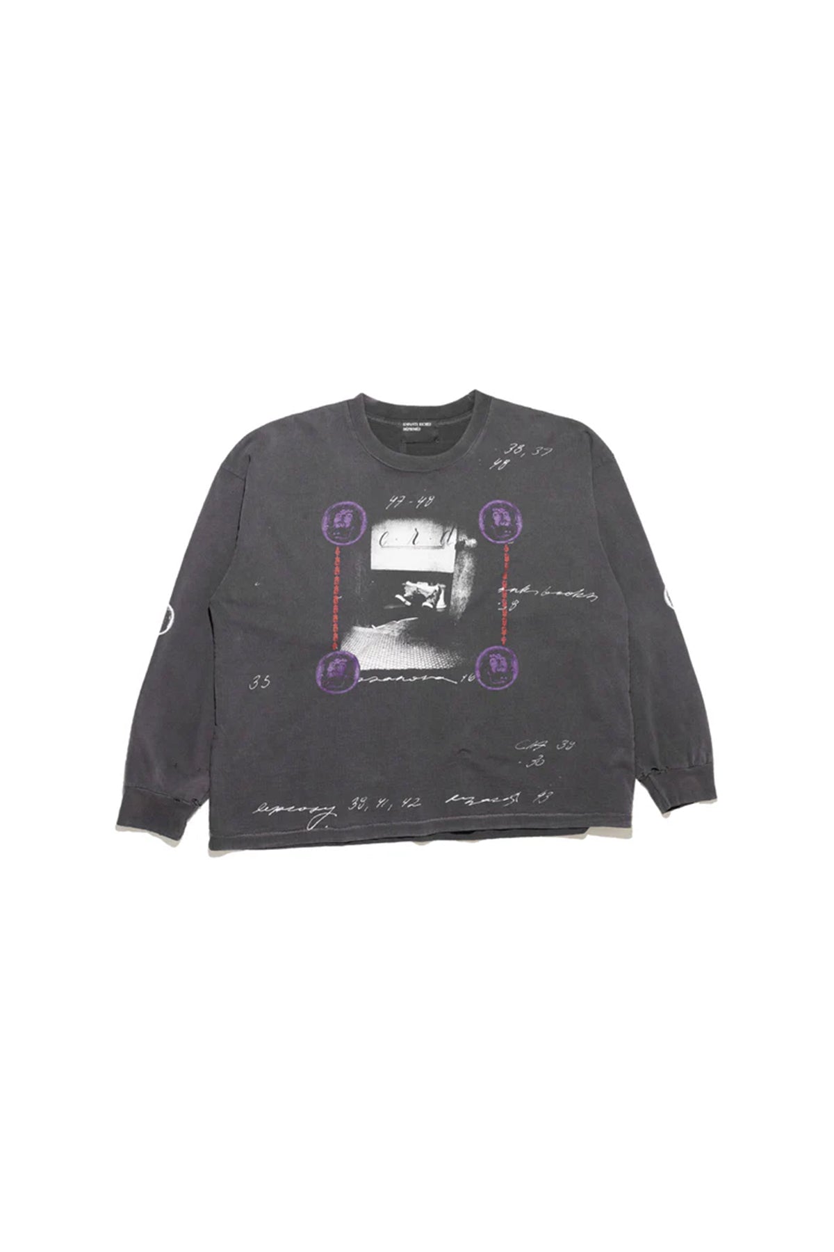 ENFANTS RICHES DÉPRIMÉS | BATHROOM STALL LONG SLEEVE T-SHIRT