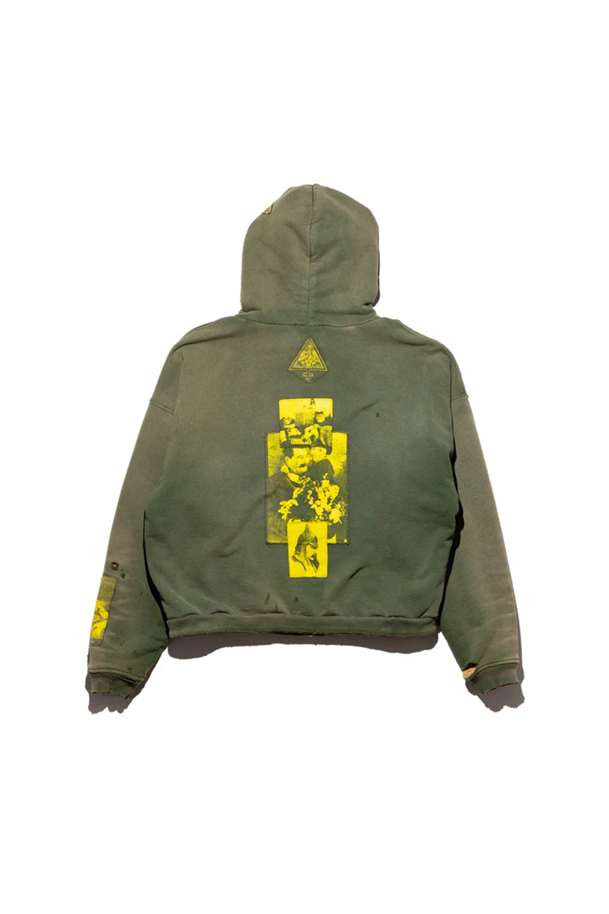 ENFANTS RICHES DÉPRIMÉS | TWO WARS WITHIN ONE ASSEMBLAGE ZIP HOODIE