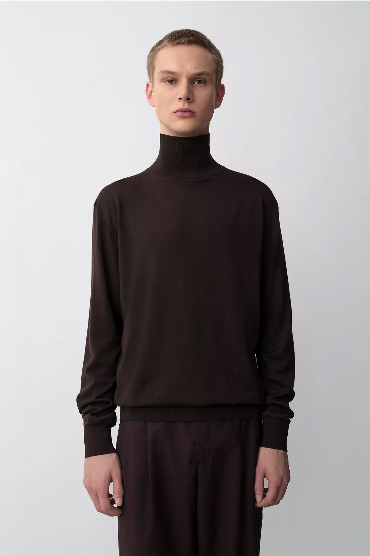 CALVIN KLEIN | ASH TURTLENECK SWEATER