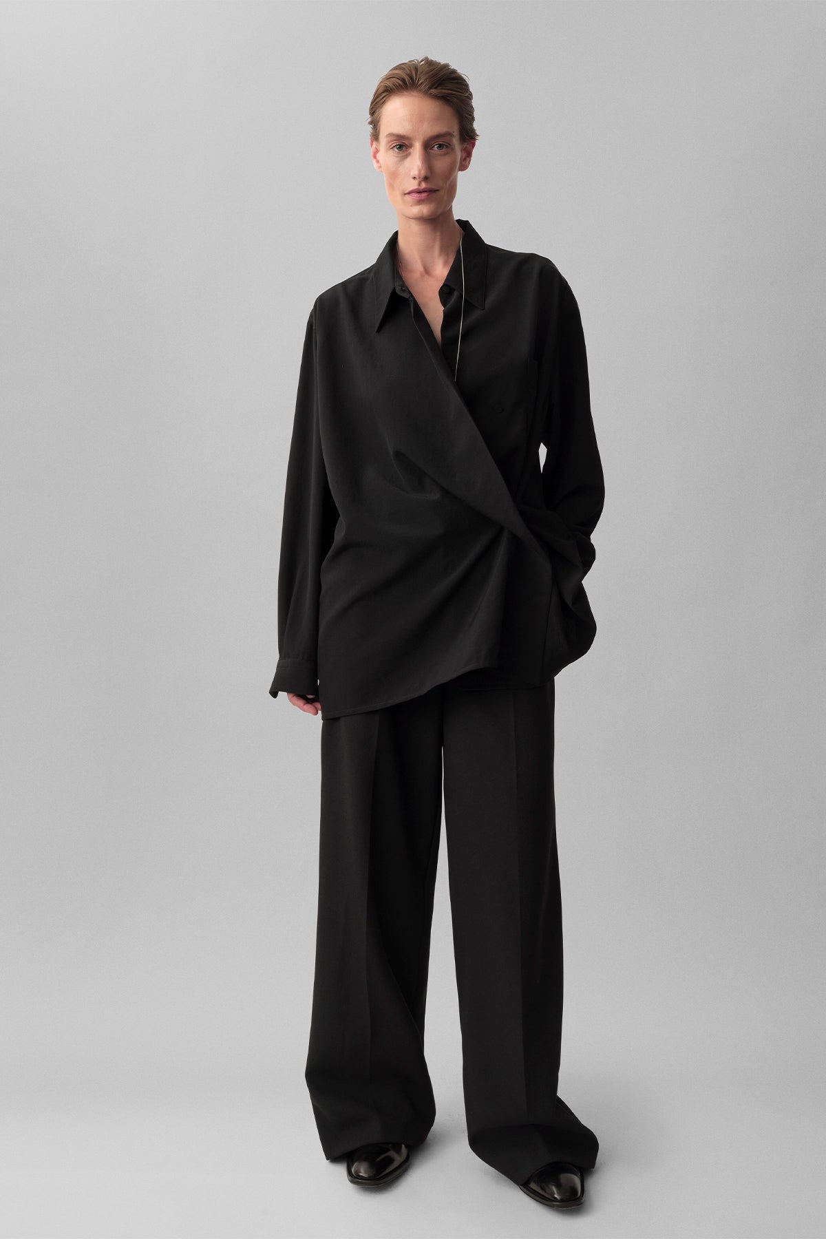 CALVIN KLEIN | SIMONE WIDE LEG TROUSERS