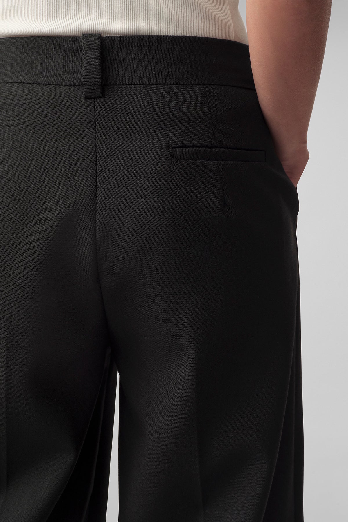 CALVIN KLEIN | SIMONE WIDE LEG TROUSERS