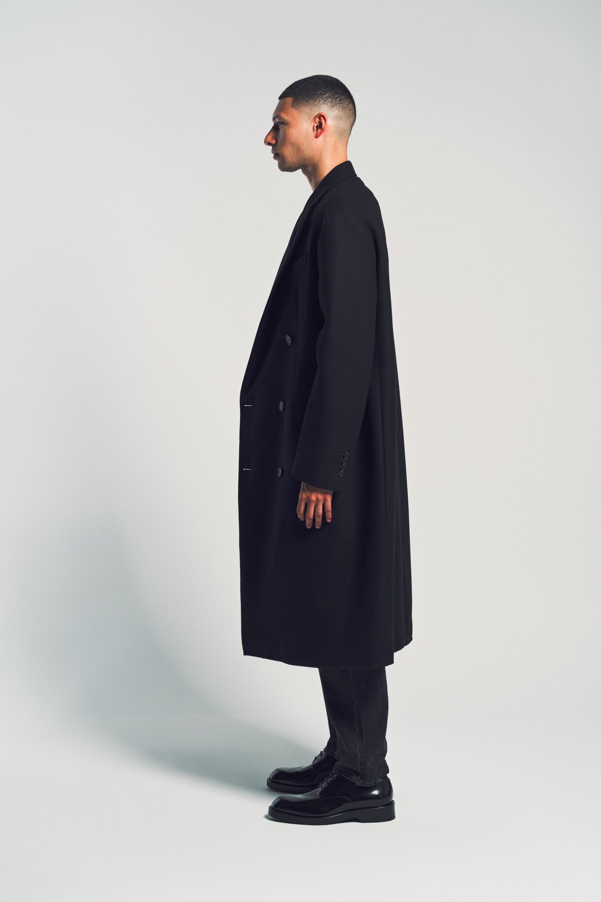 LANVIN | SATIN LAPEL COAT