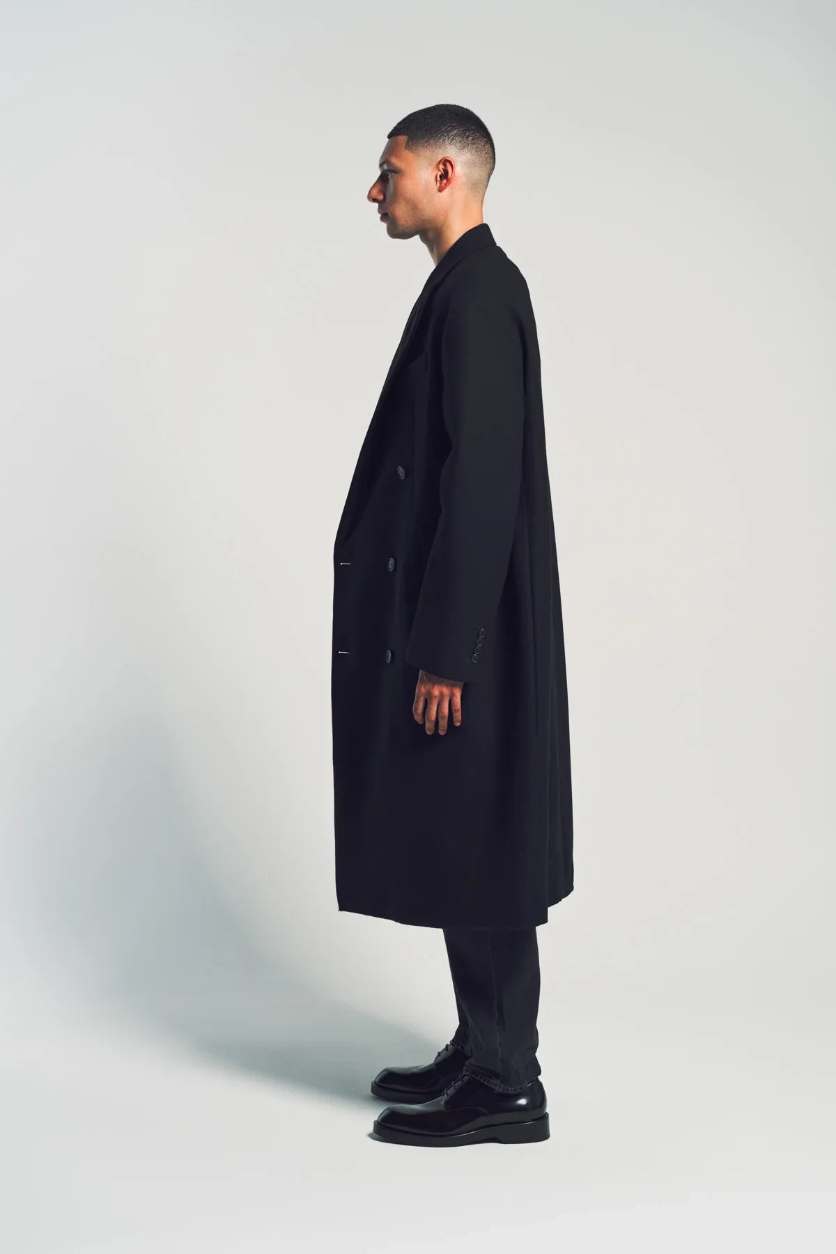 LANVIN | SATIN LAPEL COAT