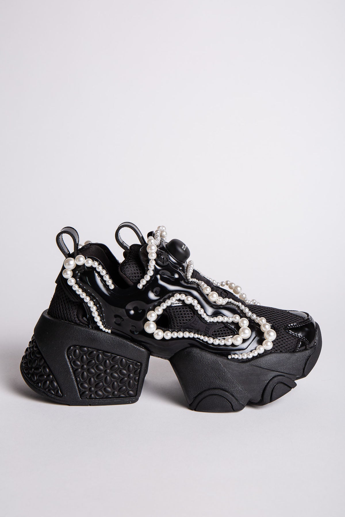 noir kei ninomiya × reebok ポンプフューリー　黒 NOIR KEI NINOMIYA | REEBOK FLYING PEARL PUMP