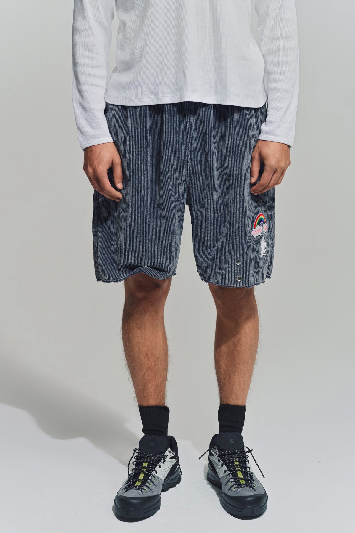 BEVERLY HILLS RECYCLER | LES TIEN CORDUROY SHORTS