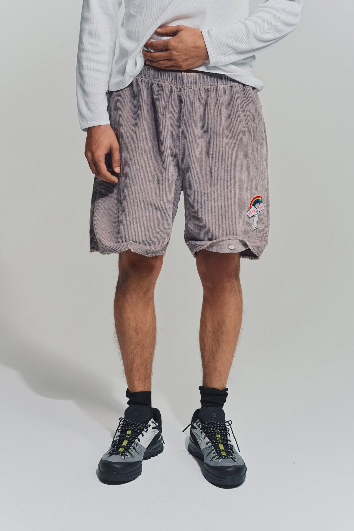 BEVERLY HILLS RECYCLER | LES TIEN CORDUROY SHORTS