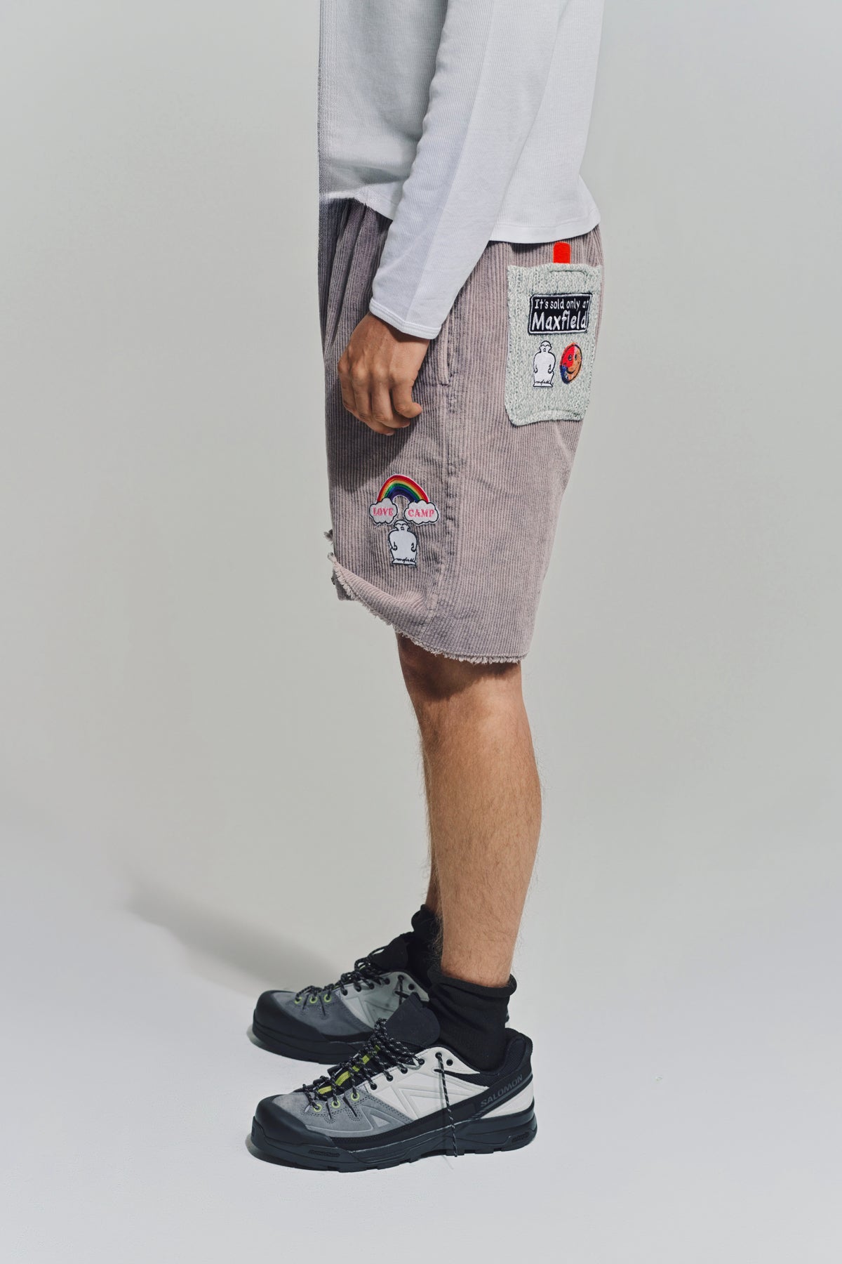 BEVERLY HILLS RECYCLER | LES TIEN CORDUROY SHORTS