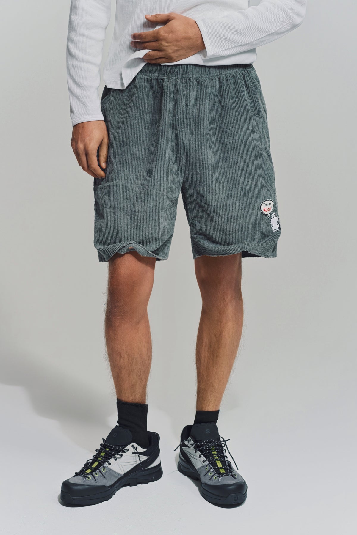 BEVERLY HILLS RECYCLER | LES TIEN CORDUROY SHORTS