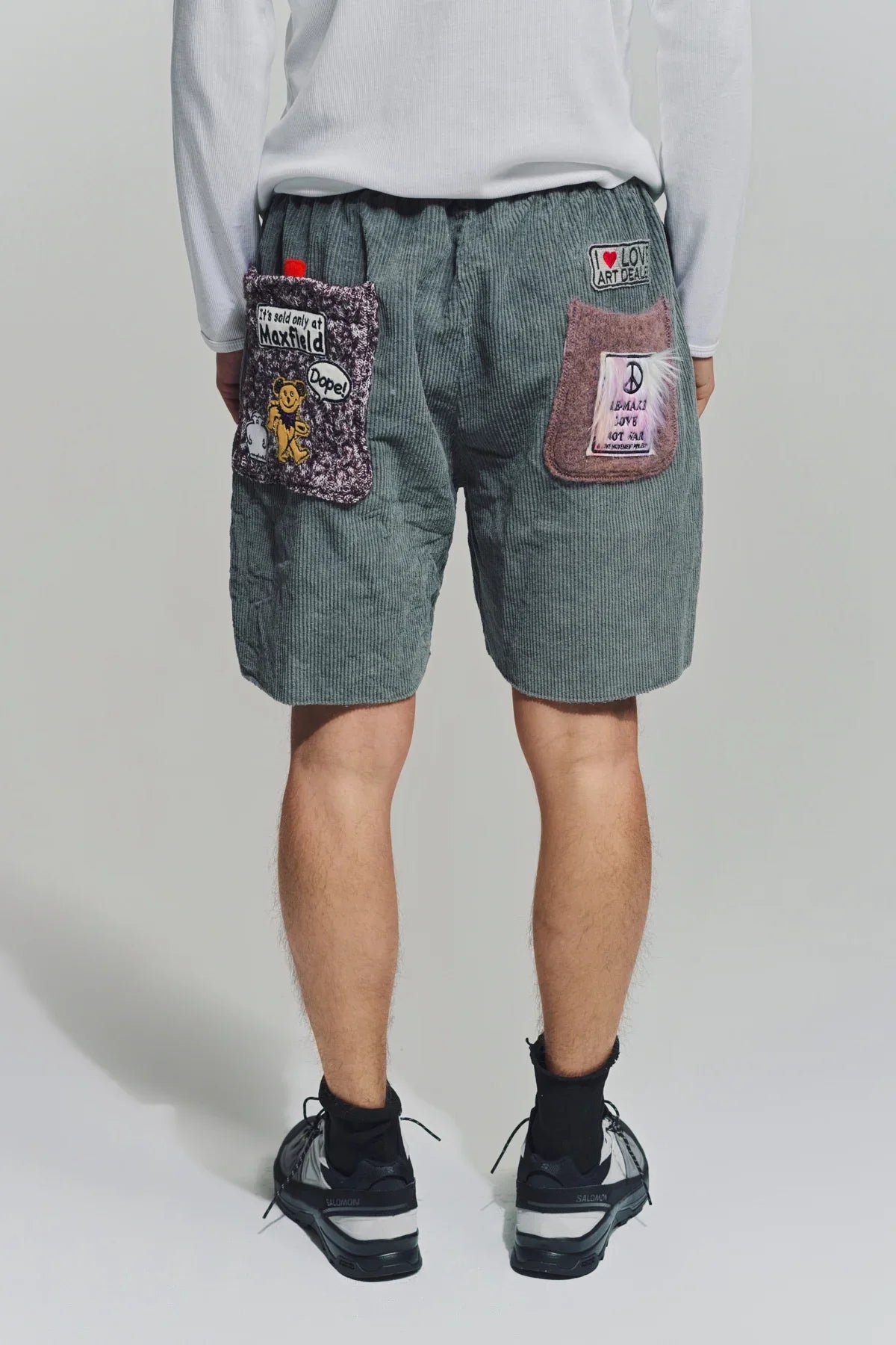 BEVERLY HILLS RECYCLER | LES TIEN CORDUROY SHORTS