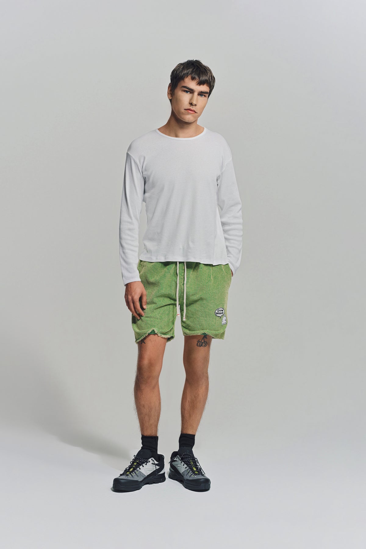 BEVERLY HILLS RECYCLER | LES TIEN CORDUROY SHORTS