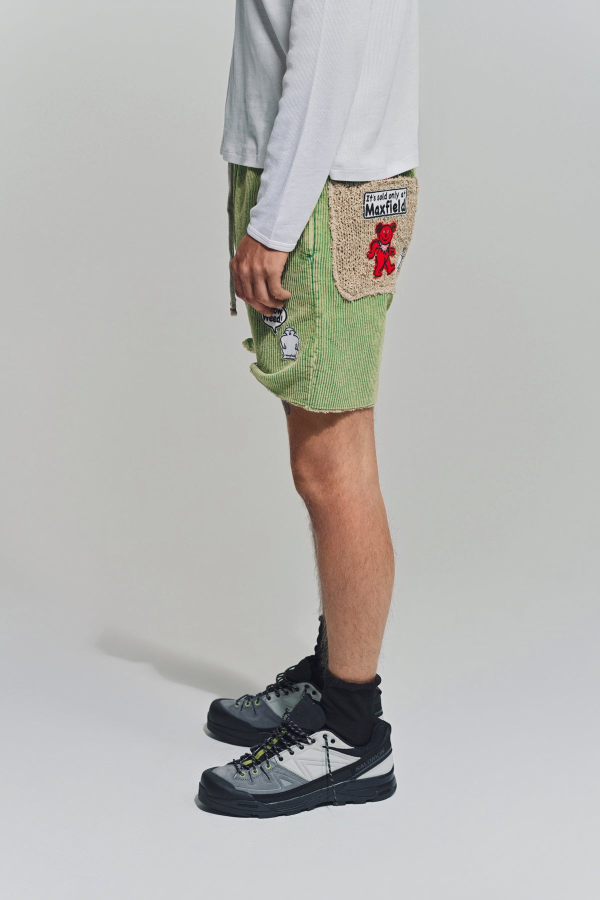 BEVERLY HILLS RECYCLER | LES TIEN CORDUROY SHORTS