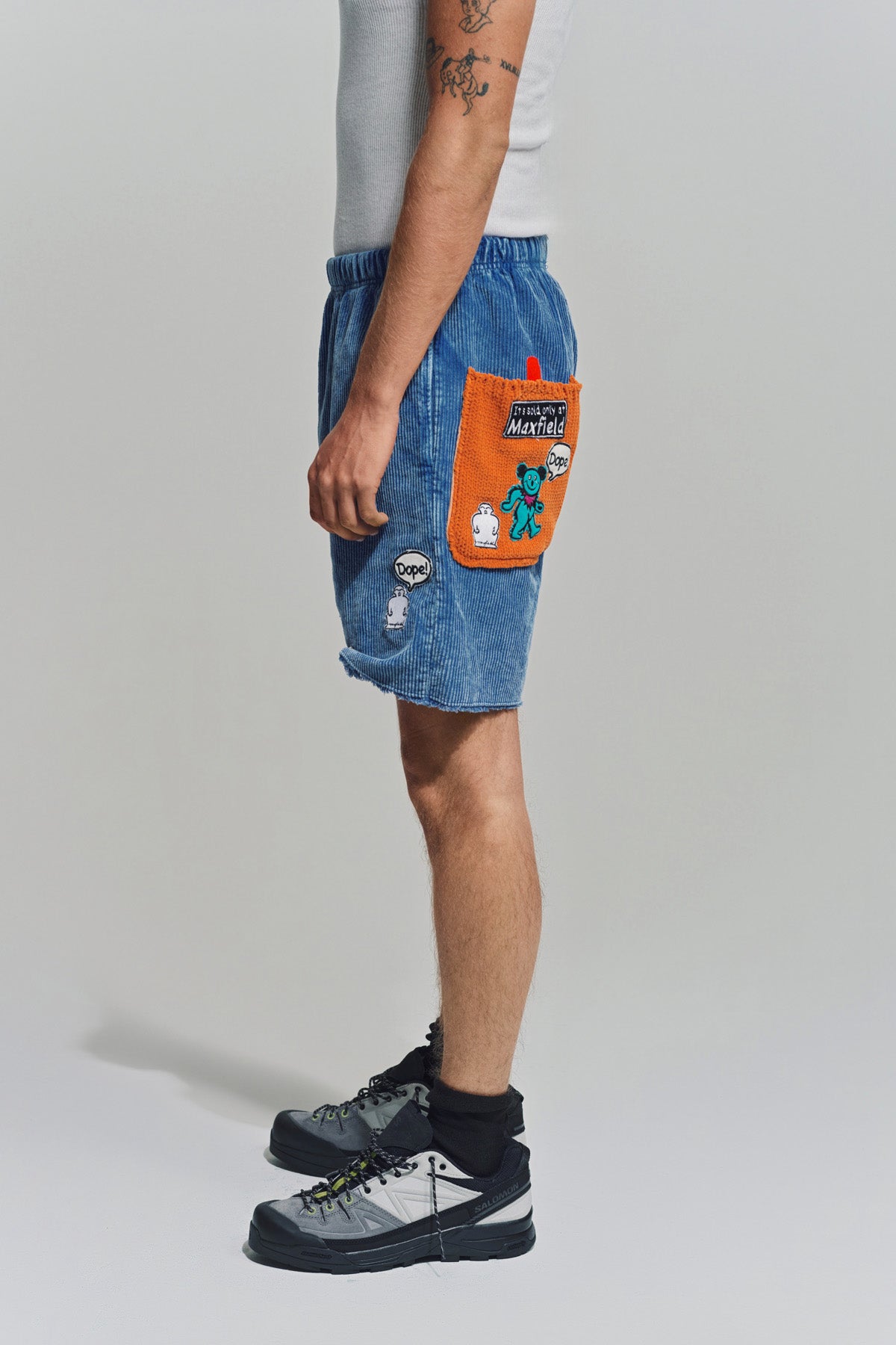 BEVERLY HILLS RECYCLER | LES TIEN CORDUROY SHORTS