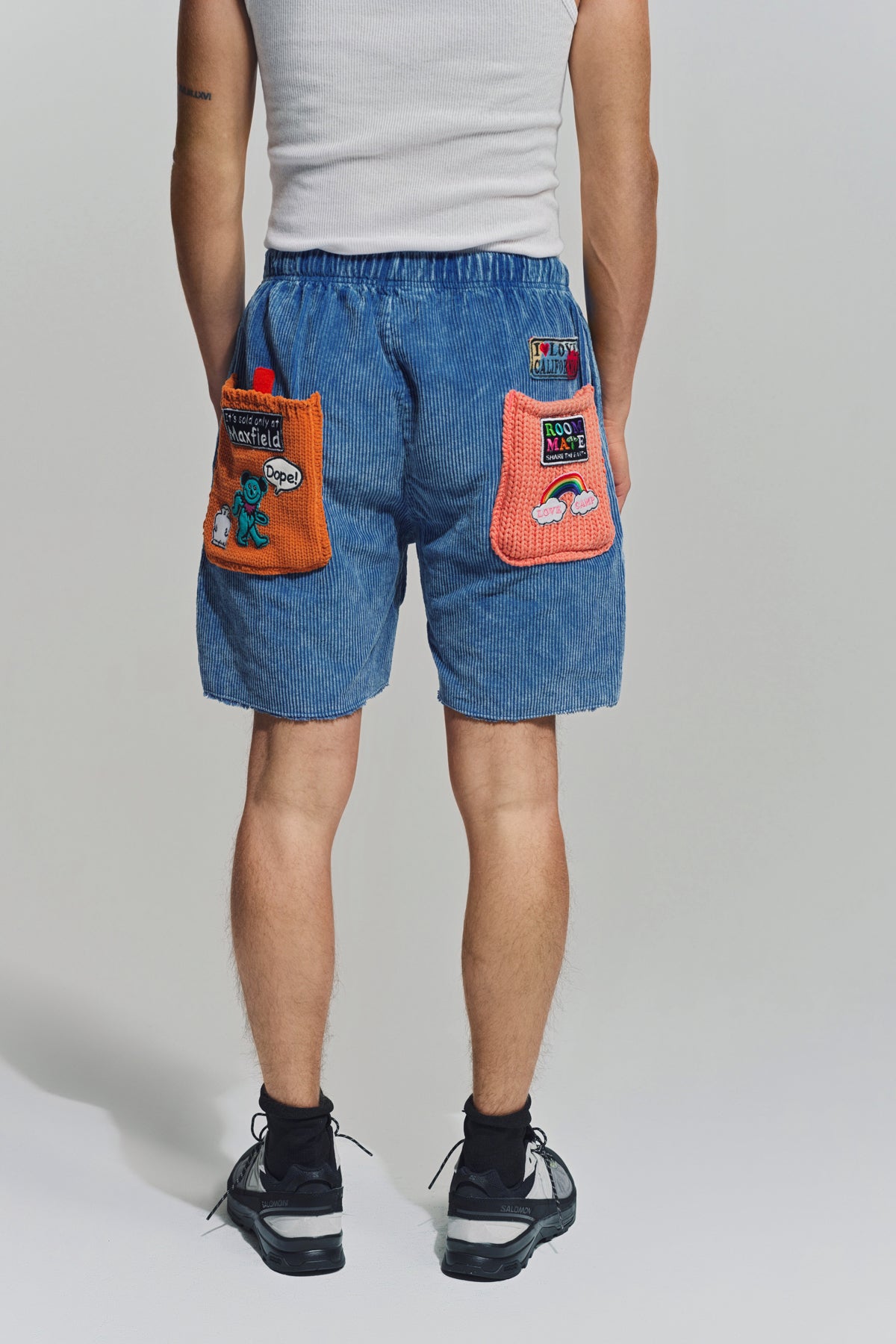 BEVERLY HILLS RECYCLER | LES TIEN CORDUROY SHORTS