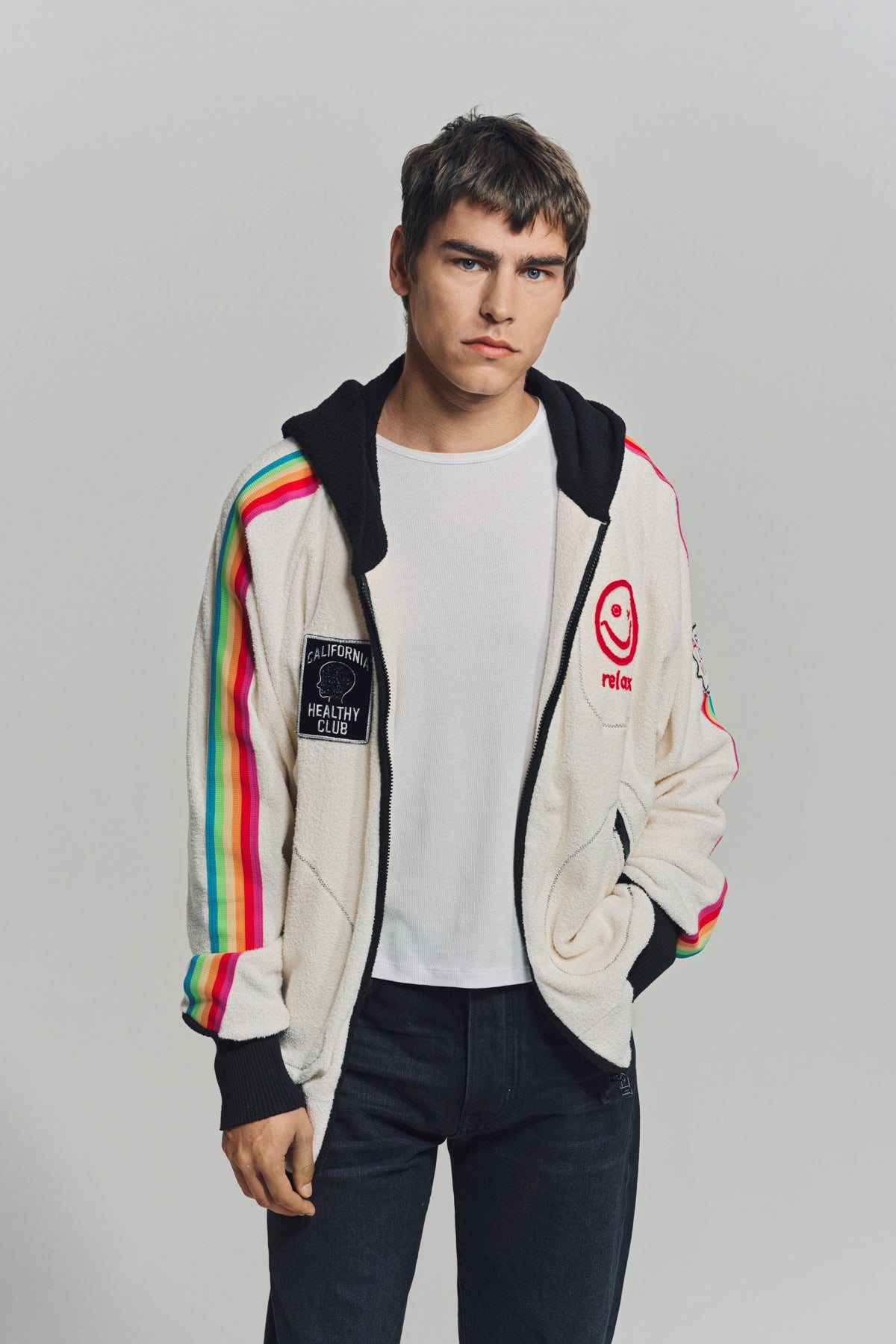 BEVERLY HILLS RECYCLER | PERFECT RIBS HOODIE - MAXFIELD LA