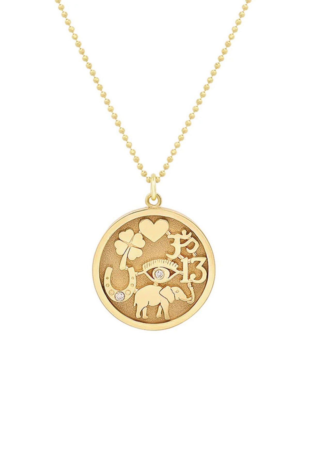 JENNIFER MEYER | GOOD LUCK NECKLACE