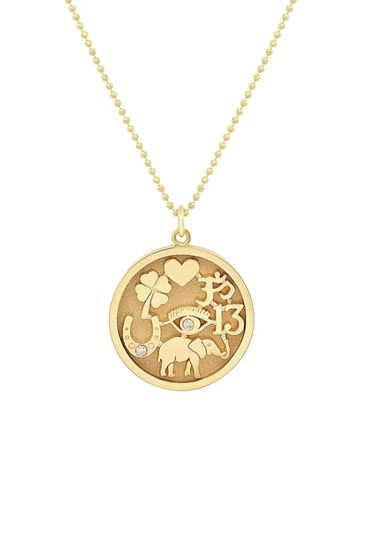 JENNIFER MEYER | GOOD LUCK NECKLACE