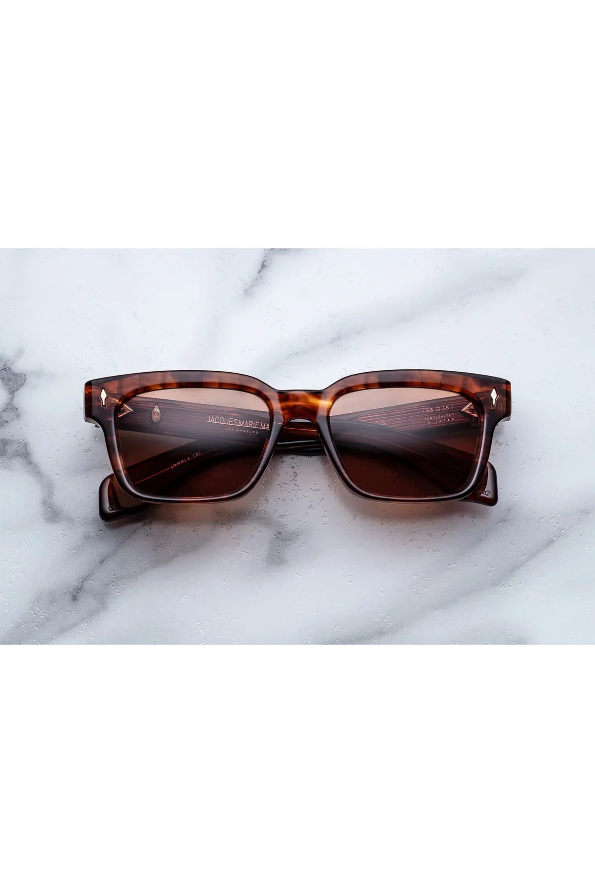 Jacques Marie Mage | Molino 55 Sunglasses in Bourbon