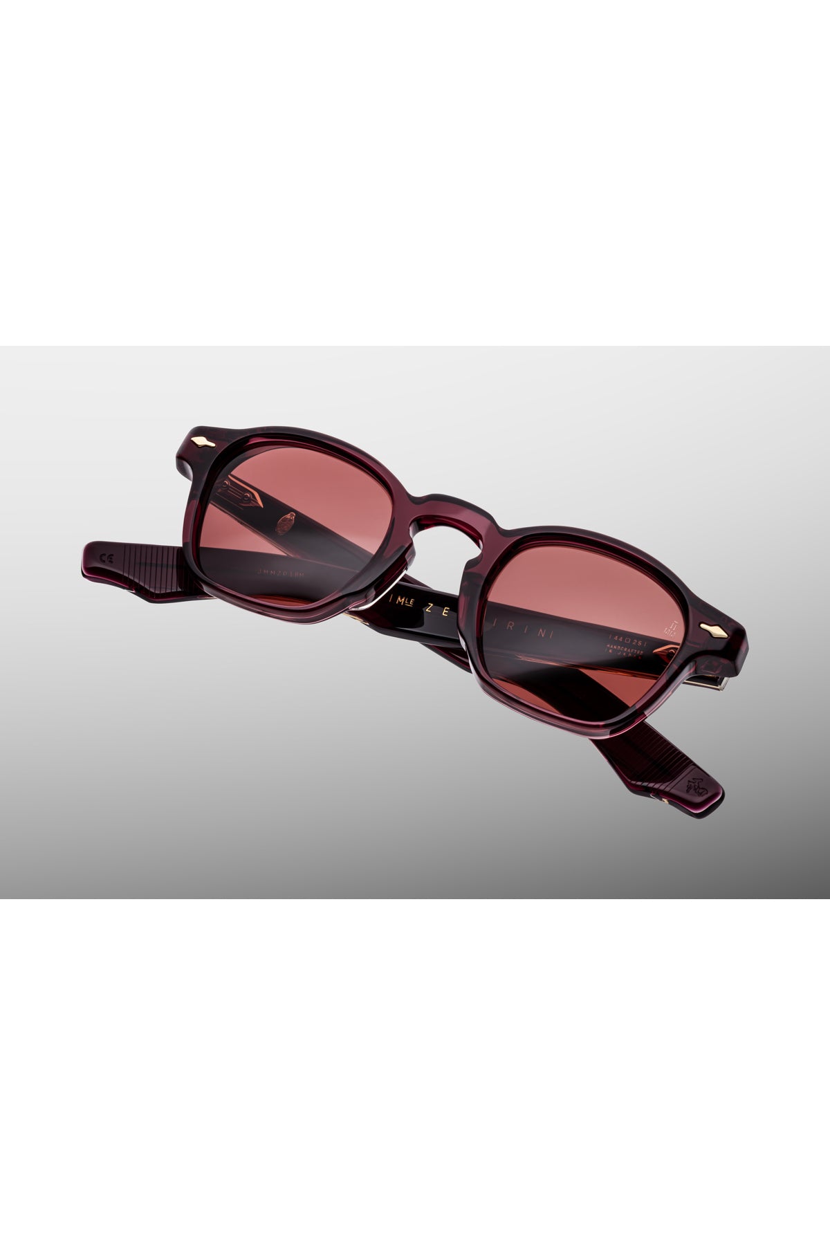 Jacques Marie Mage | Zephirin Sunglasses in Amarena