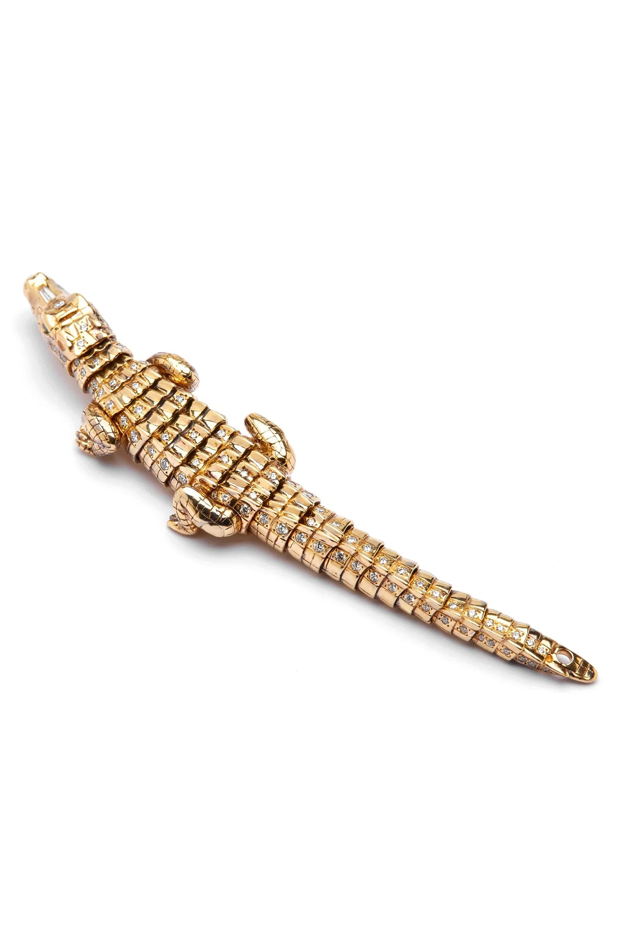 BIBI VAN DER VELDEN | DIAMOND ALLIGATOR WRAP RING
