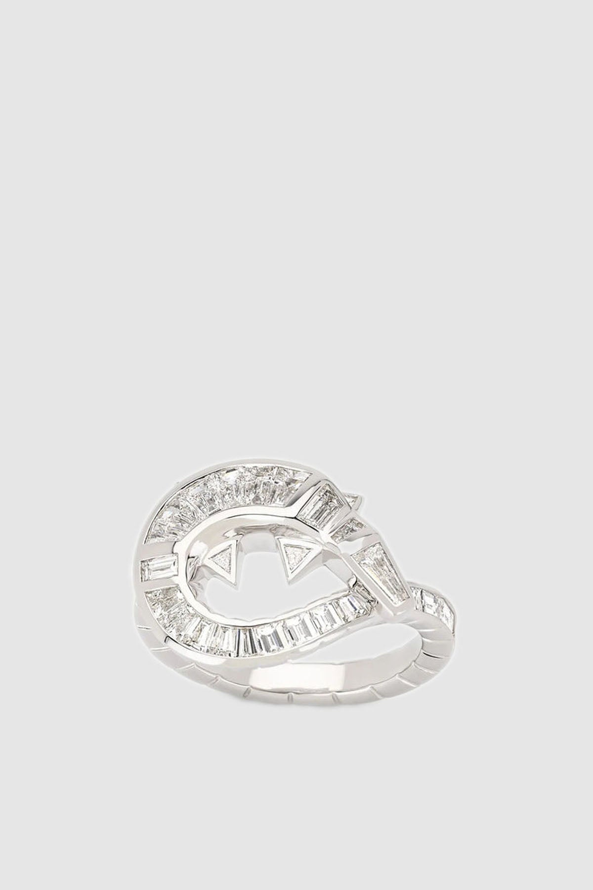 BIBI VAN DER VELDEN | DIAMOND ALLIGATOR TWIST RING