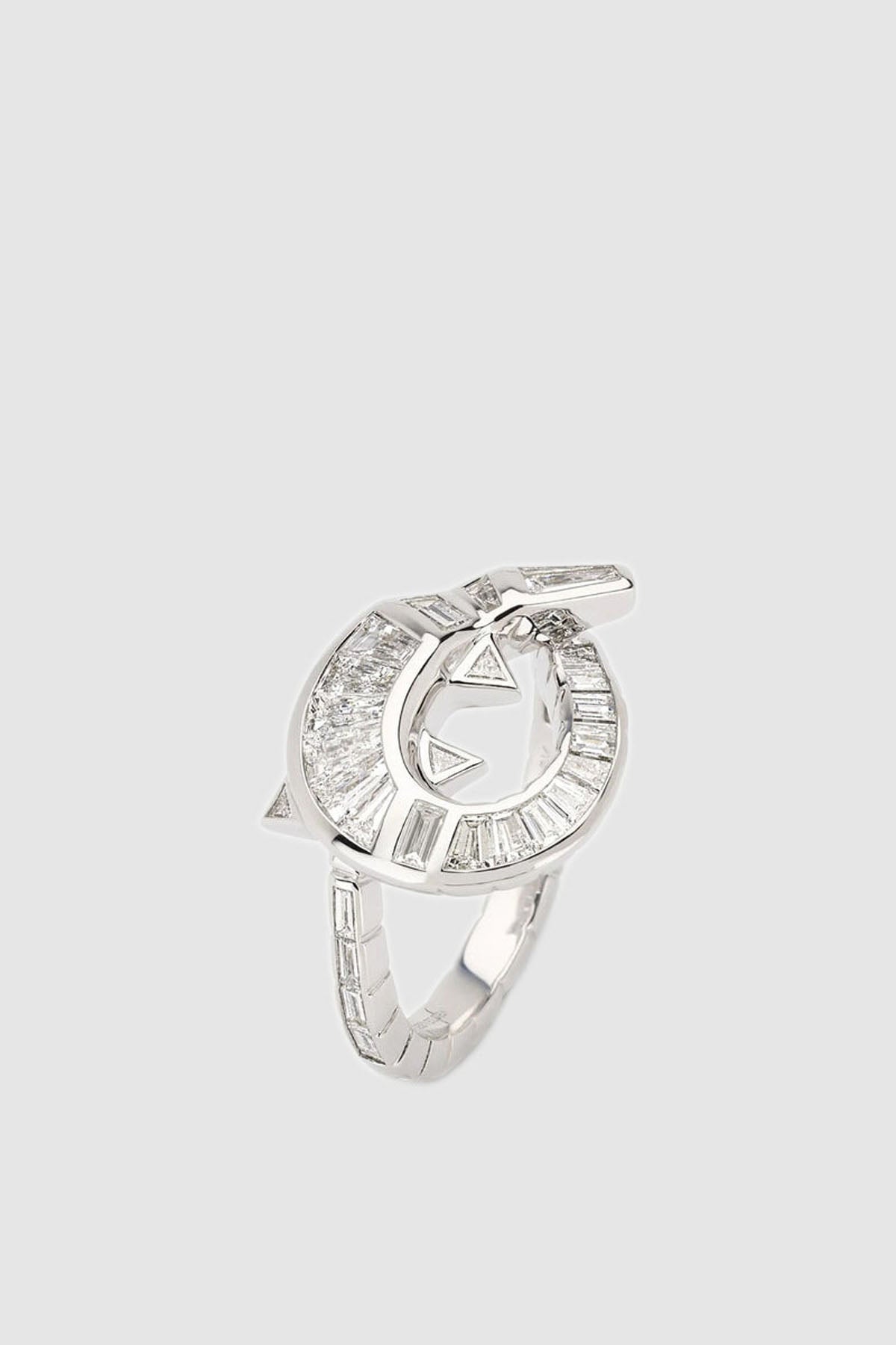 BIBI VAN DER VELDEN | DIAMOND ALLIGATOR TWIST RING