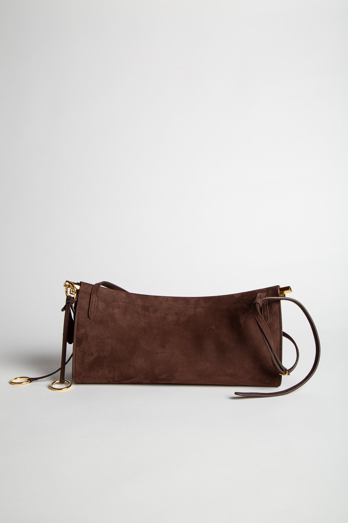 ALAIA | LE CLICK EAST WEST MEDIUM BAG IN NUBUCK