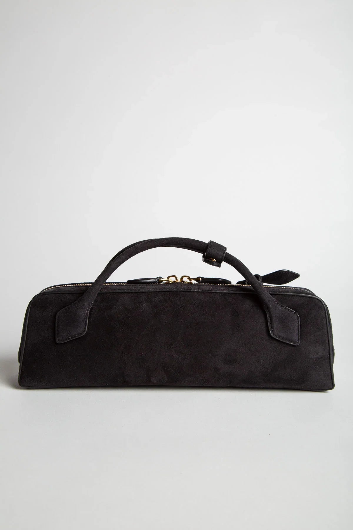 ALAIA | LE TECKEL CLUTCH IN SUEDE GOATSKIN