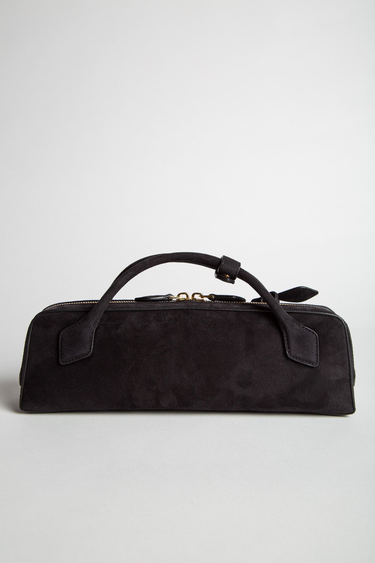 ALAIA | LE TECKEL CLUTCH IN SUEDE GOATSKIN