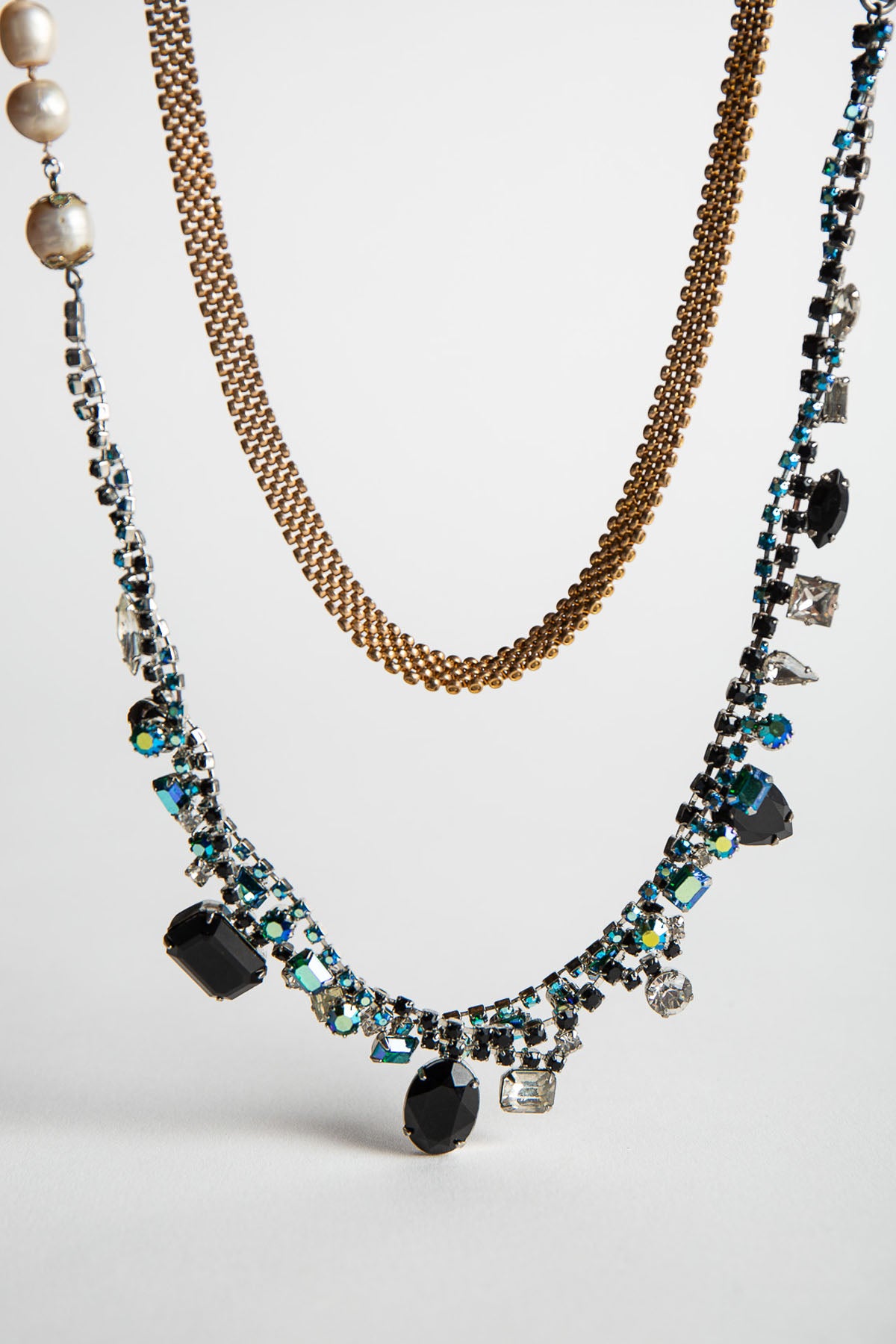 TOM BINNS | CHARMS OFFENSIVE BLUE-STONE NECKLACE