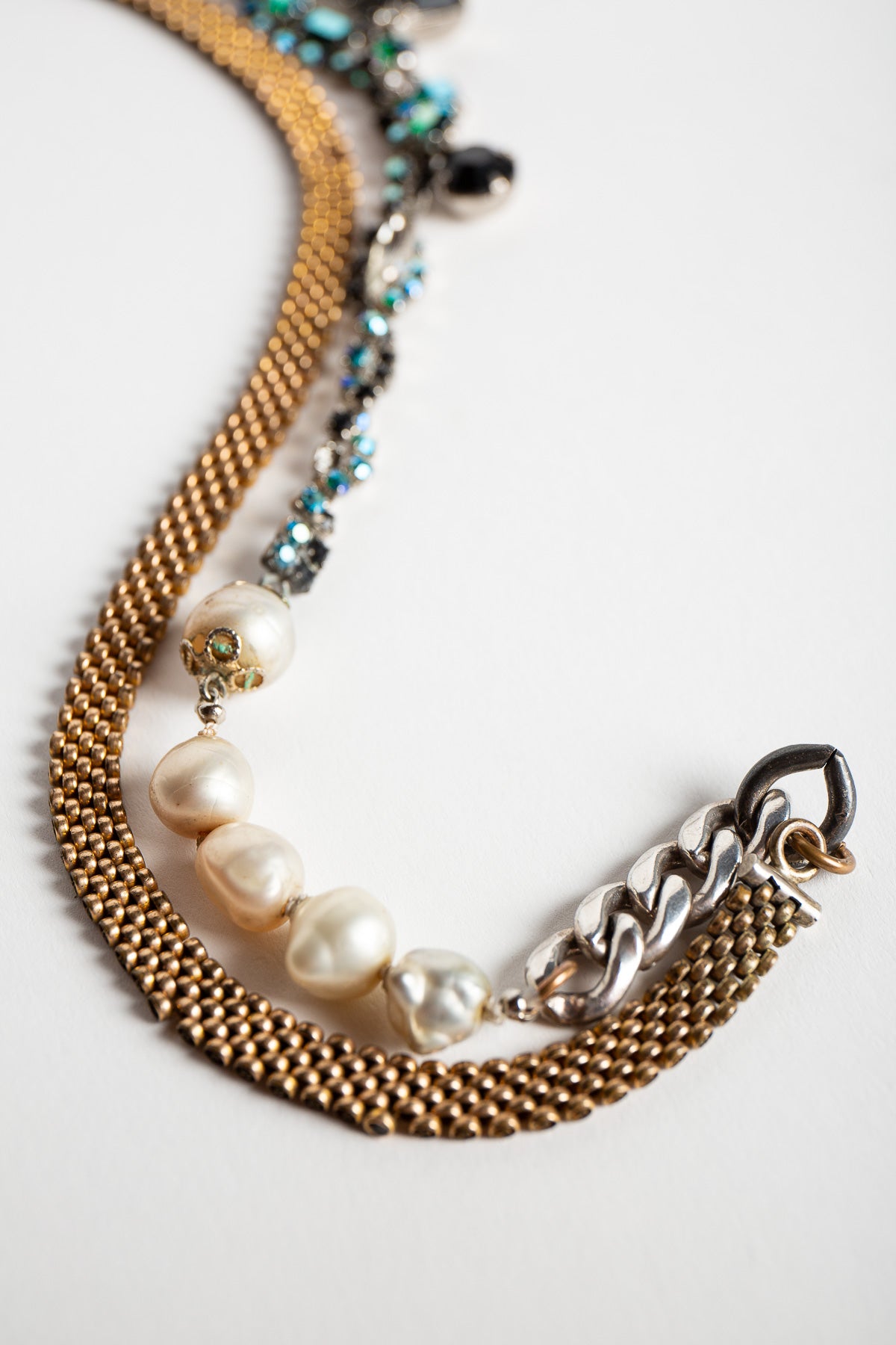 TOM BINNS | CHARMS OFFENSIVE BLUE-STONE NECKLACE