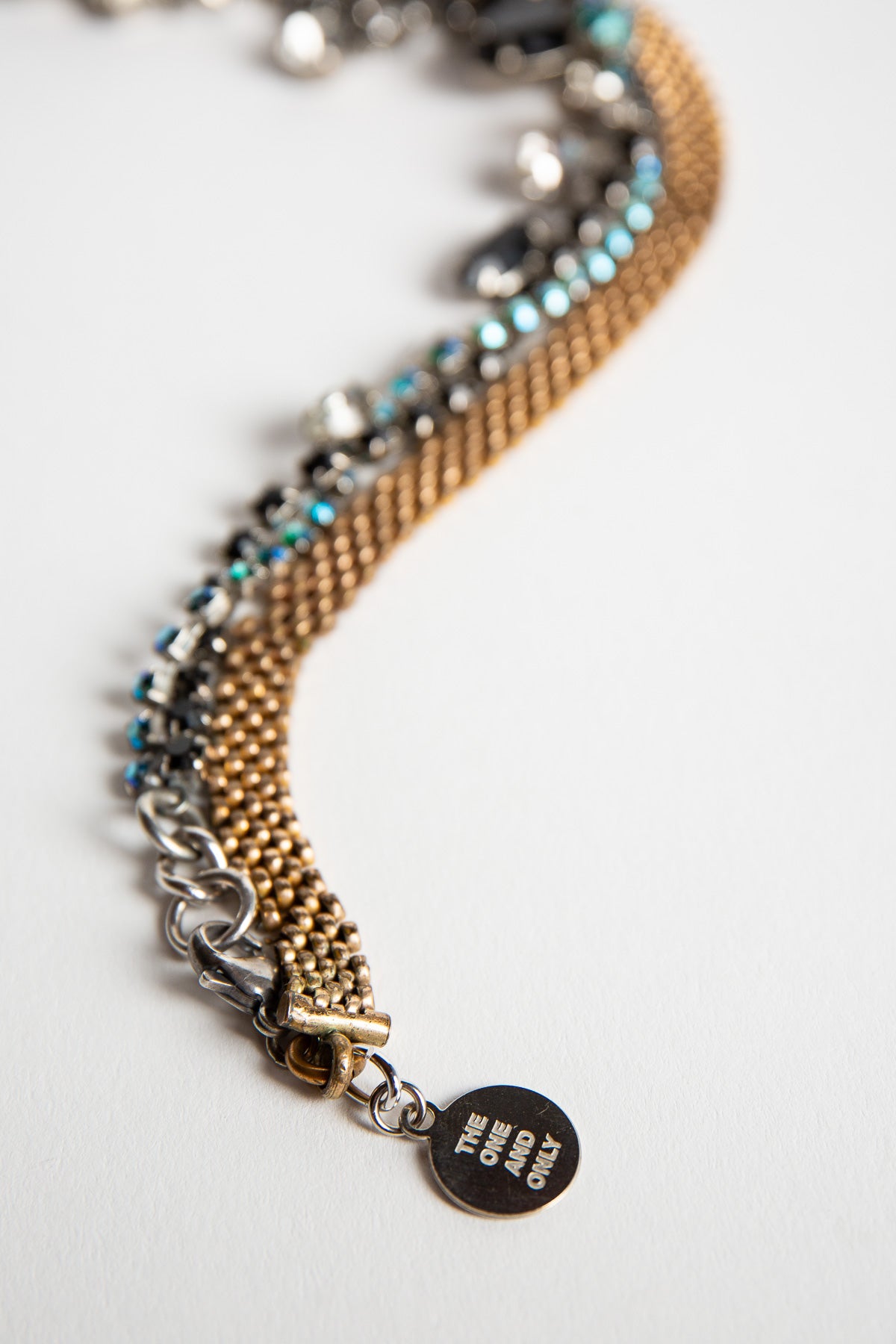 TOM BINNS | CHARMS OFFENSIVE BLUE-STONE NECKLACE