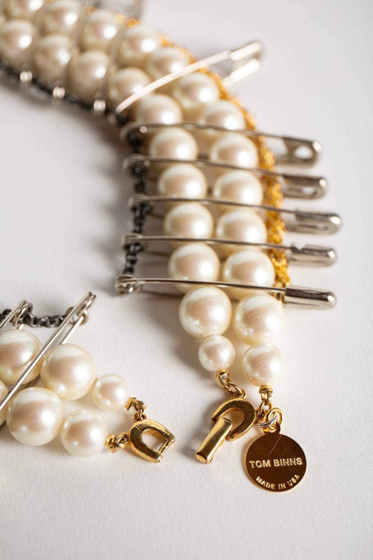 TOM BINNS | UPTOWN ROCKER BIG PEARL NECKLACE
