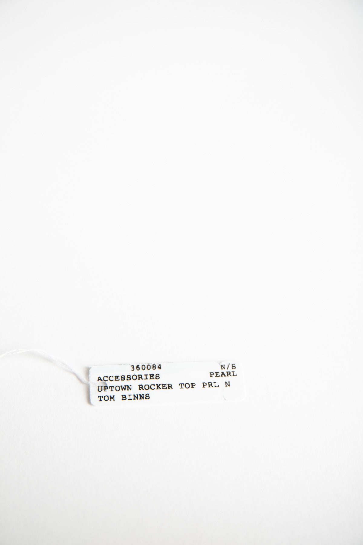 TOM BINNS | UPTOWN ROCKER TOP PEARL NECKLACE