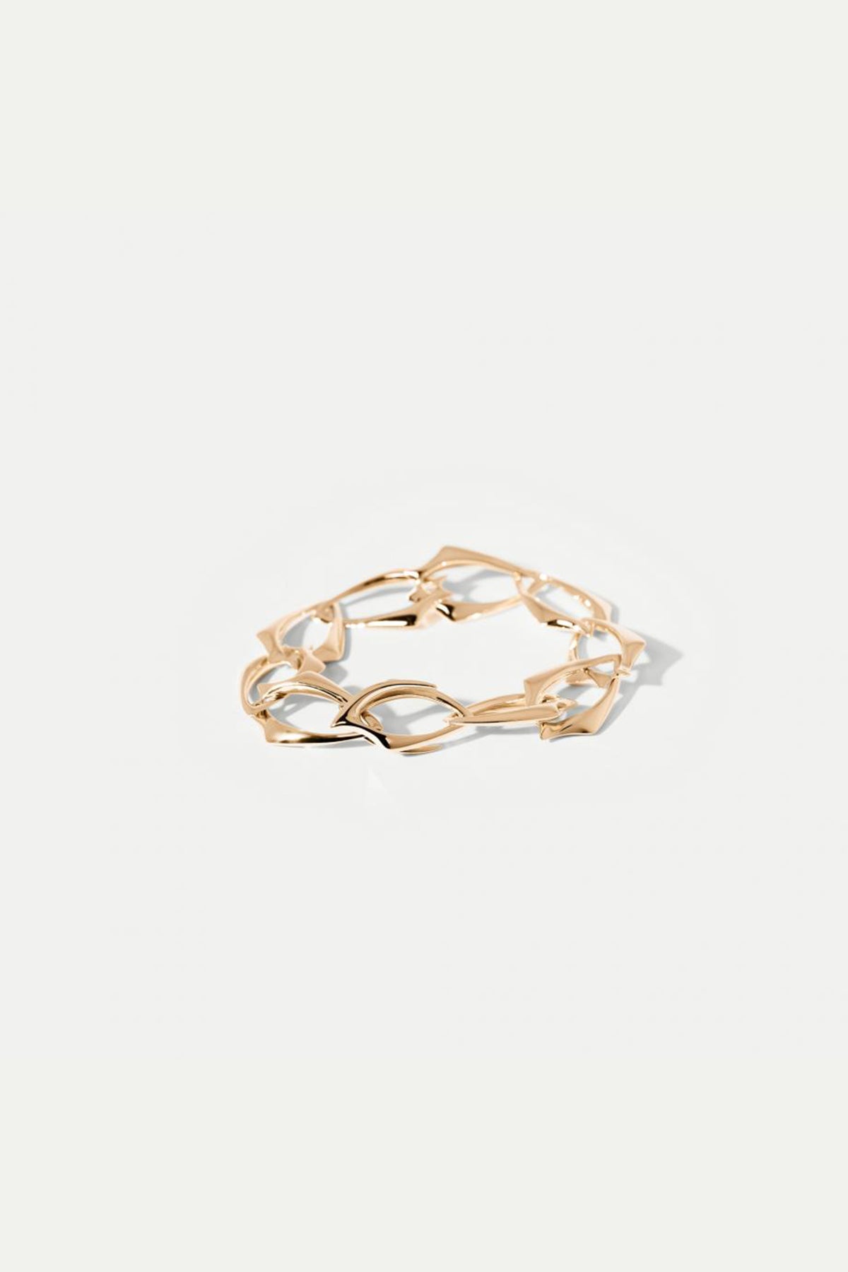 HANNAH MARTIN | ROCK N ROLL YELLOW GOLD BRACELET