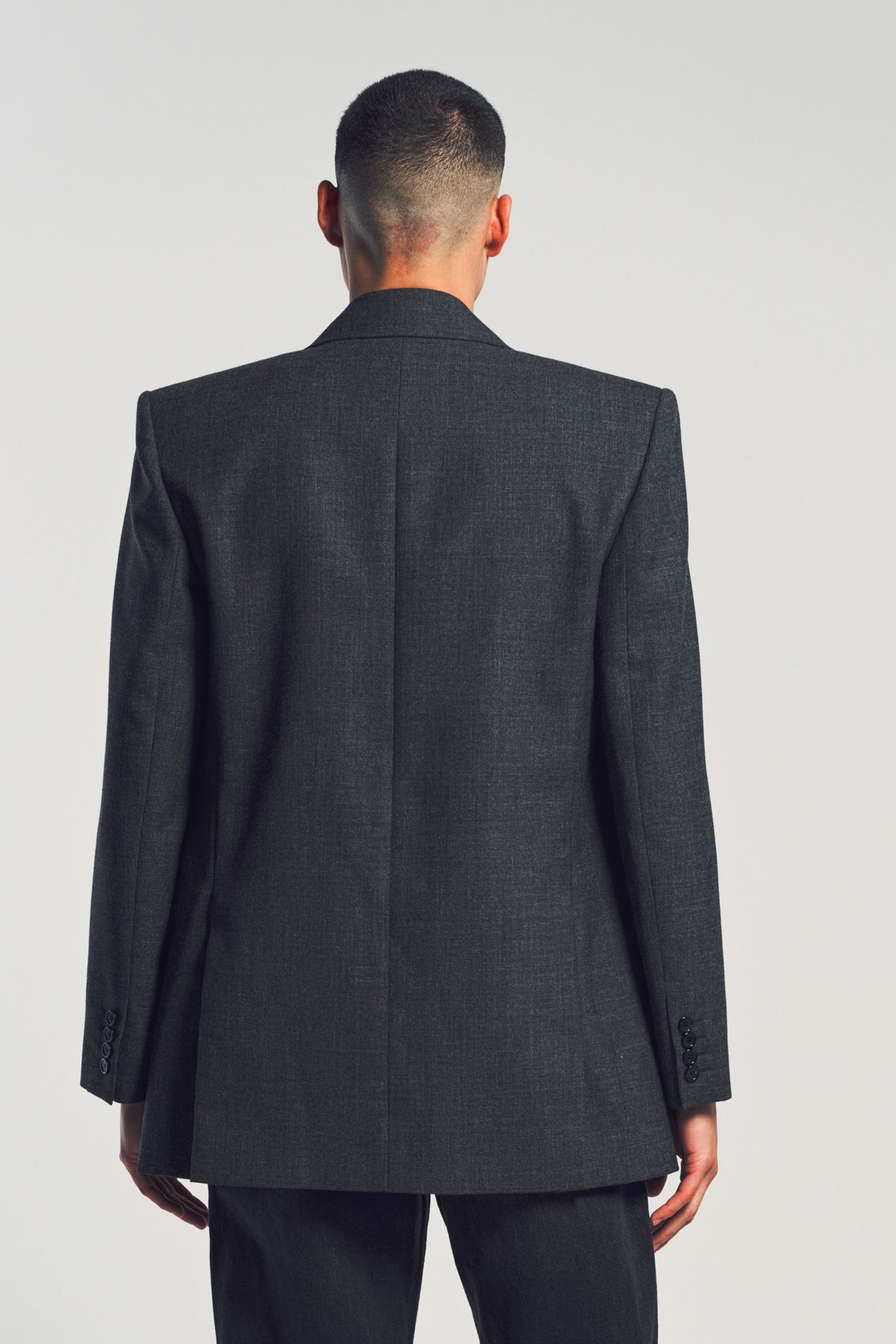 SAINT LAURENT | DOUBLE BREASTED WOOL JACKET