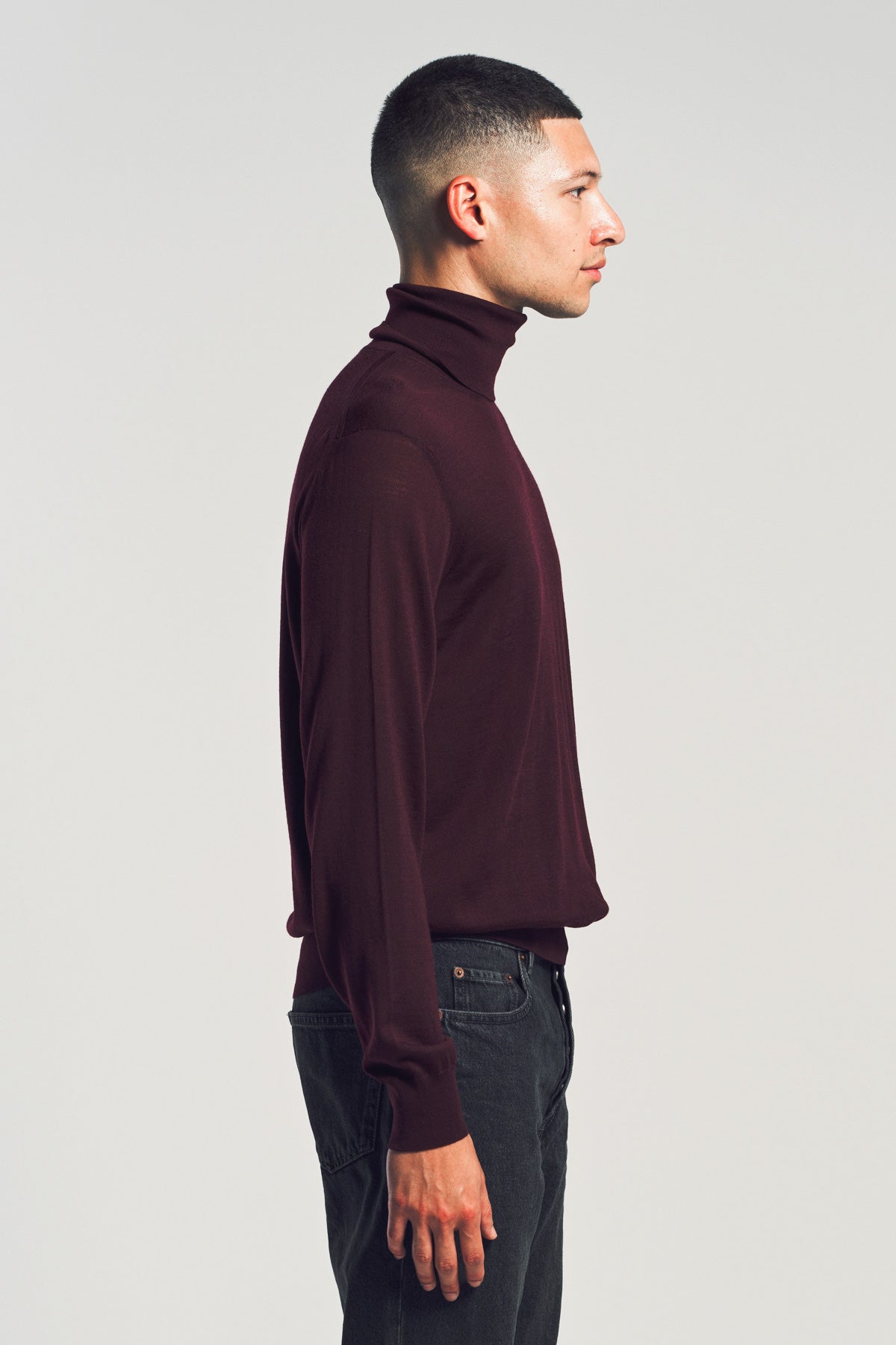 SAINT LAURENT | WOOL TURTLENECK SWEATER