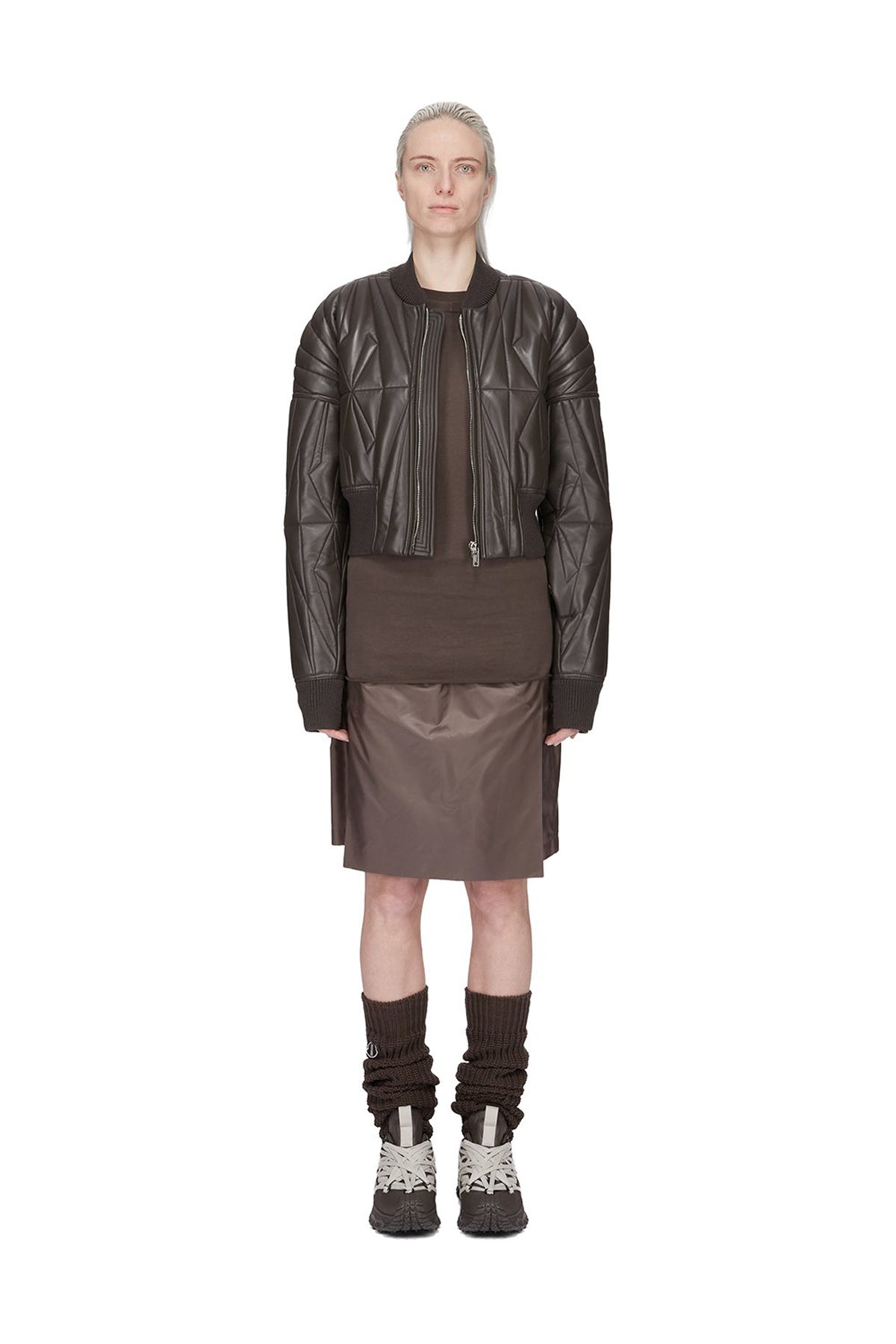 MONCLER + RICK OWENS | WOMEN'S GEOCAMO CROPPED JACKET