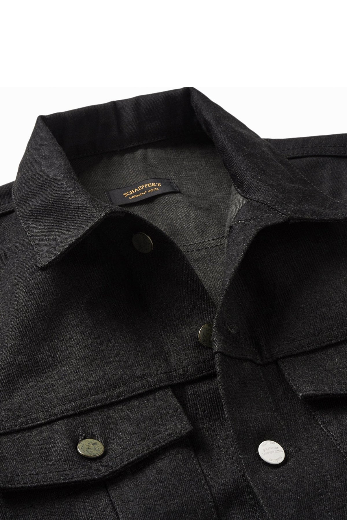 SCHAEFFER'S GARMENT HOTEL | SULFUR BLACK DENIM JACKET