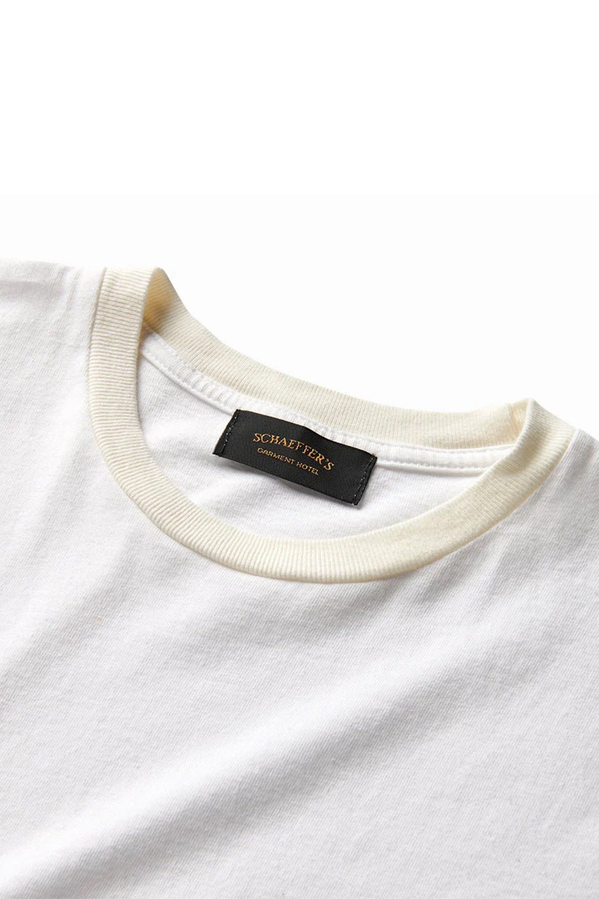 SCHAEFFER'S GARMENT HOTEL | RINGSPUN ATHELTIC TEE - MAXFIELD LA